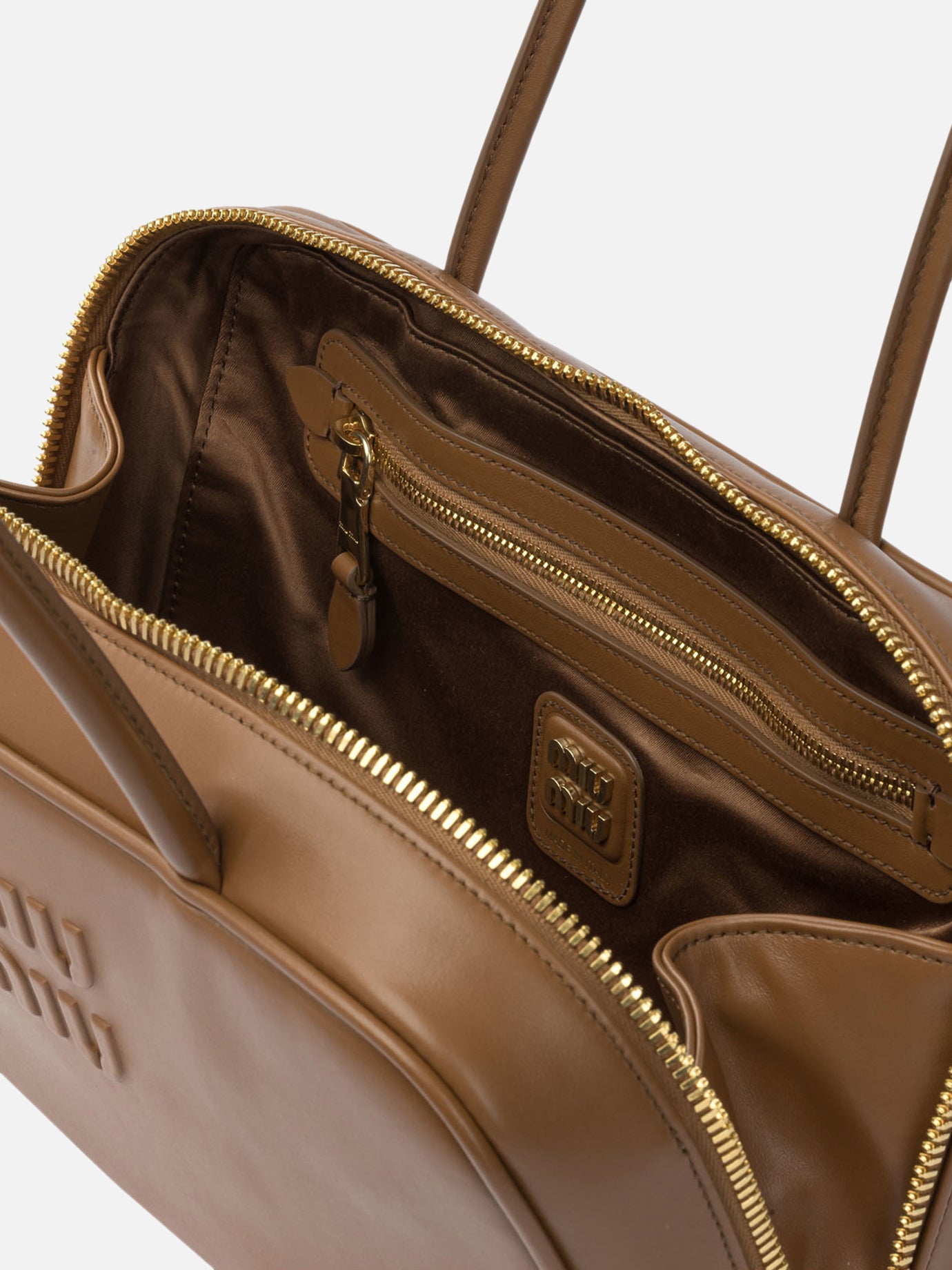 Medium bags 100% calf leather  Brown - Miu Miu Women | PDP | VIETTI Online Store | Zoom-Modal_5
