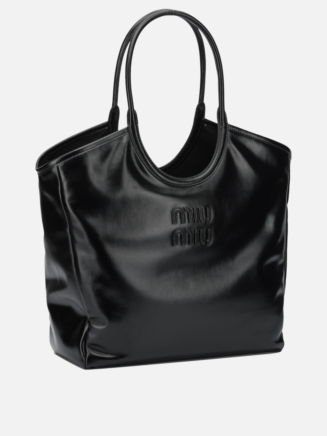 Medium bags 100% calf leather  Black - Miu Miu Women | PDP | VIETTI Online Store | Zoom-Modal_2
