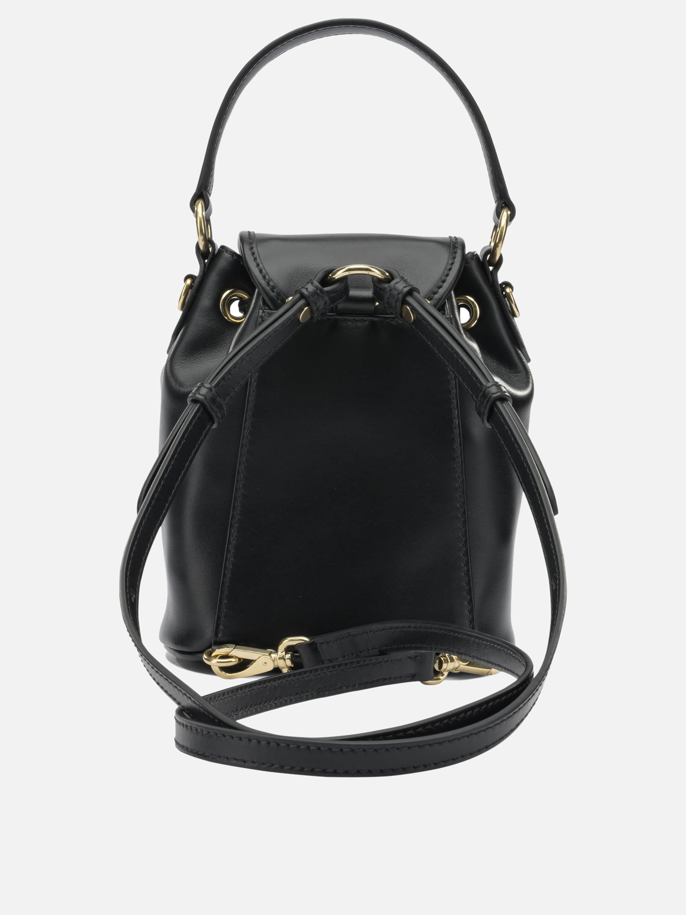 Casual backpacks 100% calf leather  Black - Miu Miu Women | PDP | VIETTI Online Store | Zoom-Modal_3
