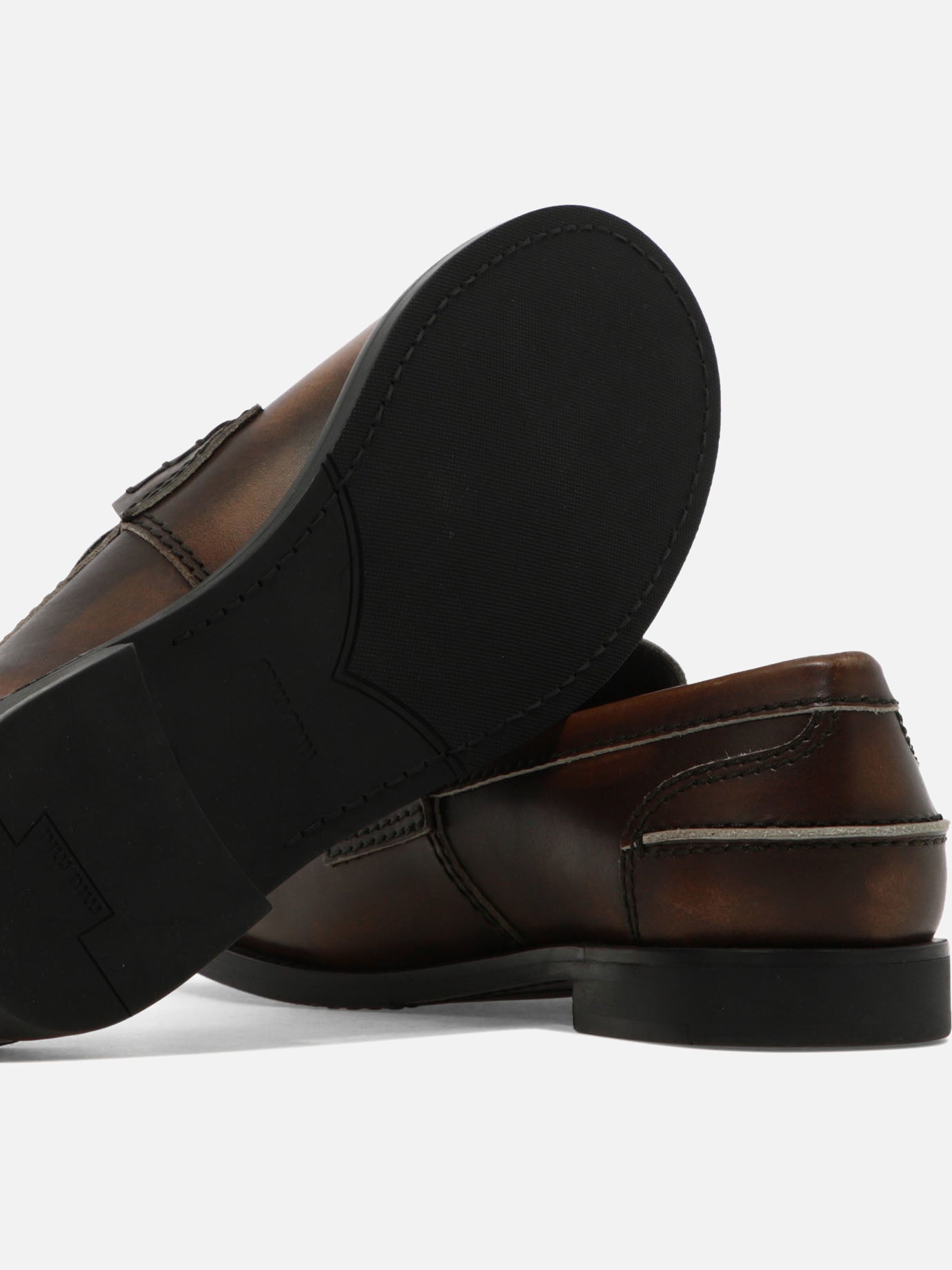 Loafers 100% calf leather  Brown - Miu Miu Women | PDP | VIETTI Online Store | Zoom-Modal_5
