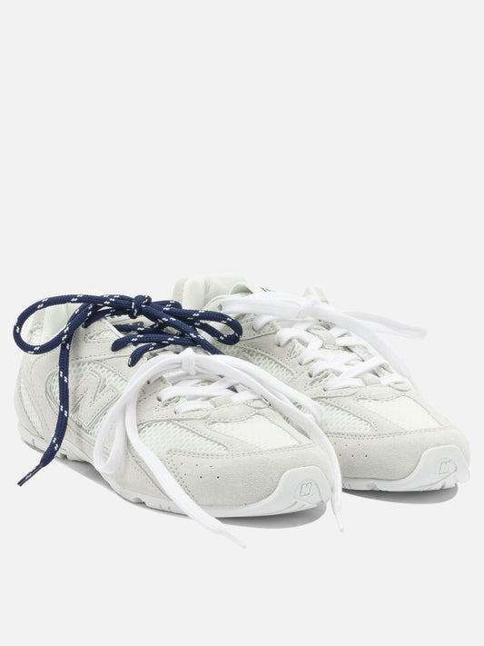 Low top sneakers 100% calf leather - 100% polyester  White - Miu Miu Women | PLP | VIETTI Online Store | 2
