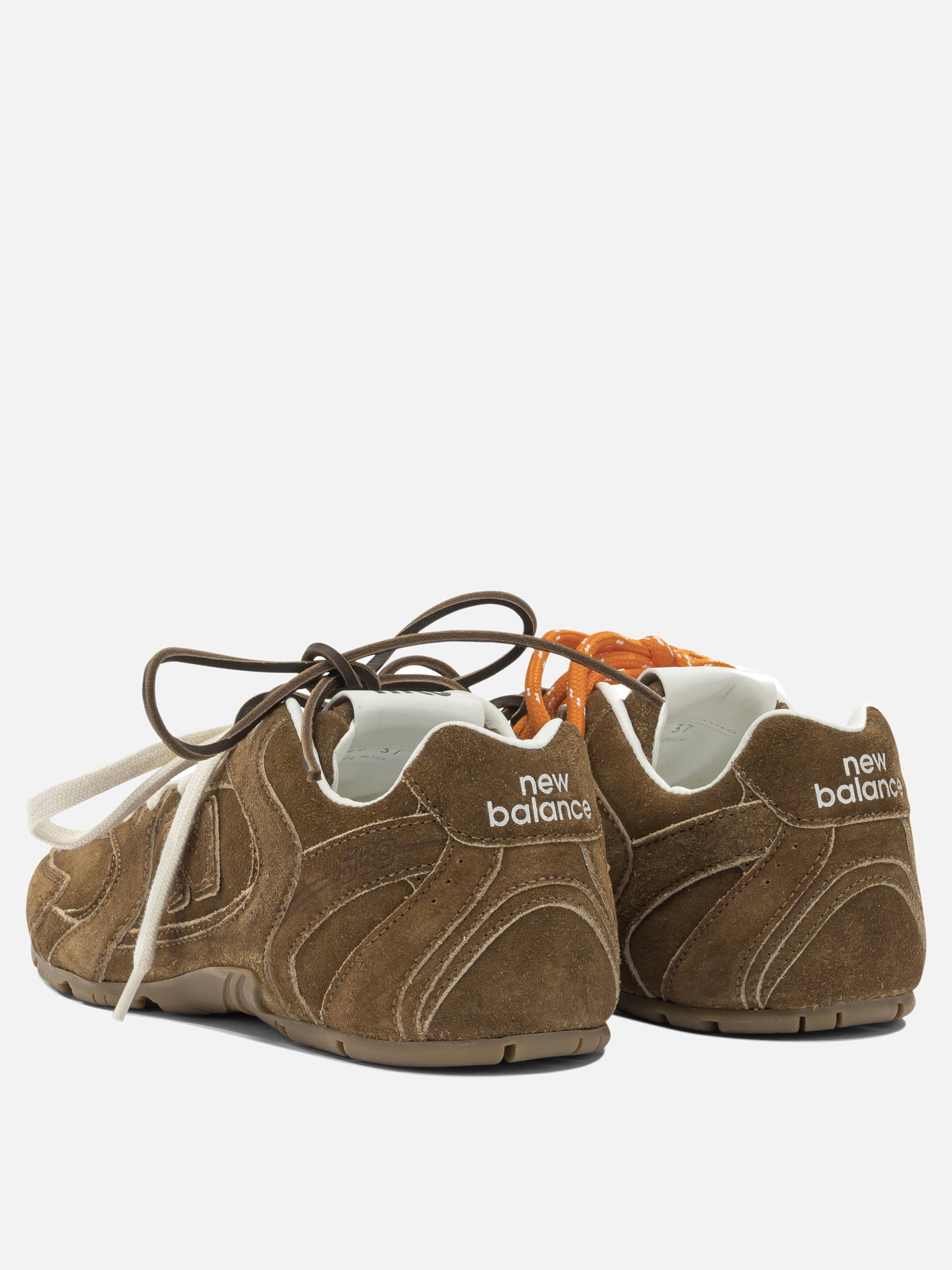Low top sneakers 100% calf leather  Brown - Miu Miu Women | PDP | VIETTI Online Store | Zoom-Modal_4
