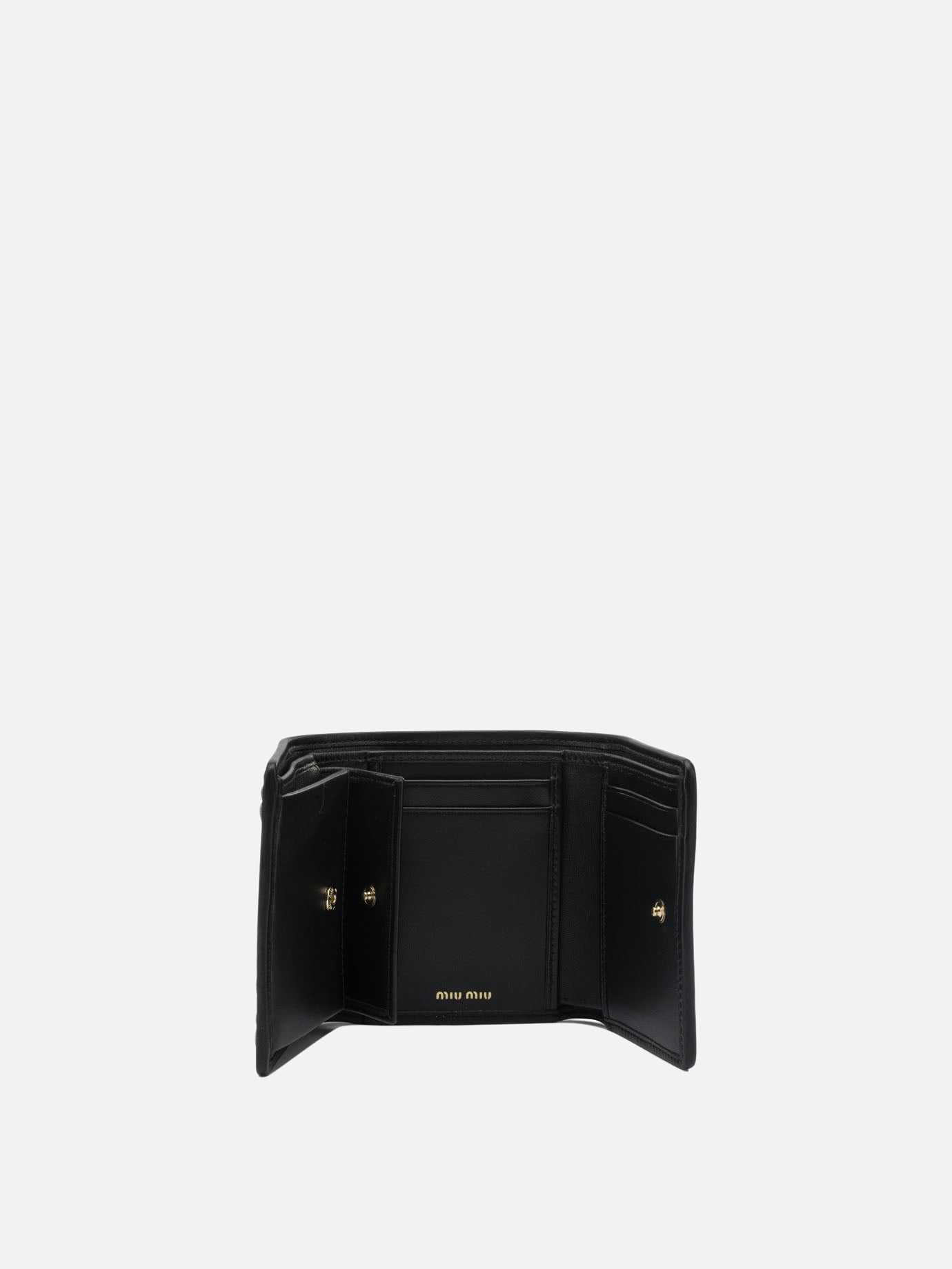 Wallets 100% lamb leather  Black - Miu Miu Women | PDP | VIETTI Online Store | Zoom-Modal_5
