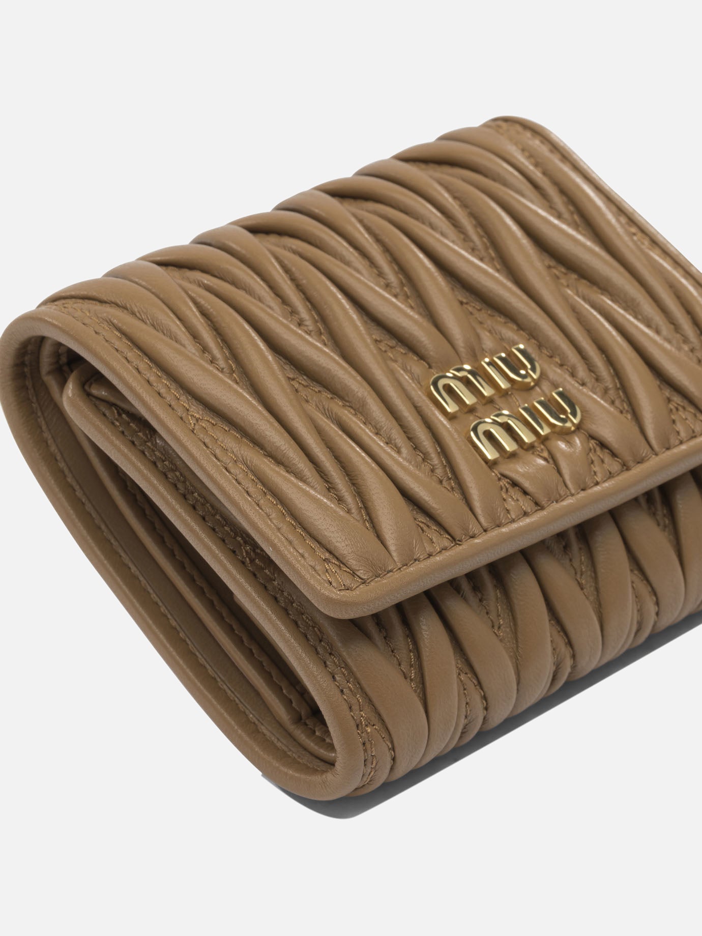 Wallets 100% lamb leather  Beige - Miu Miu Women | PDP | VIETTI Online Store | Zoom-Modal_4
