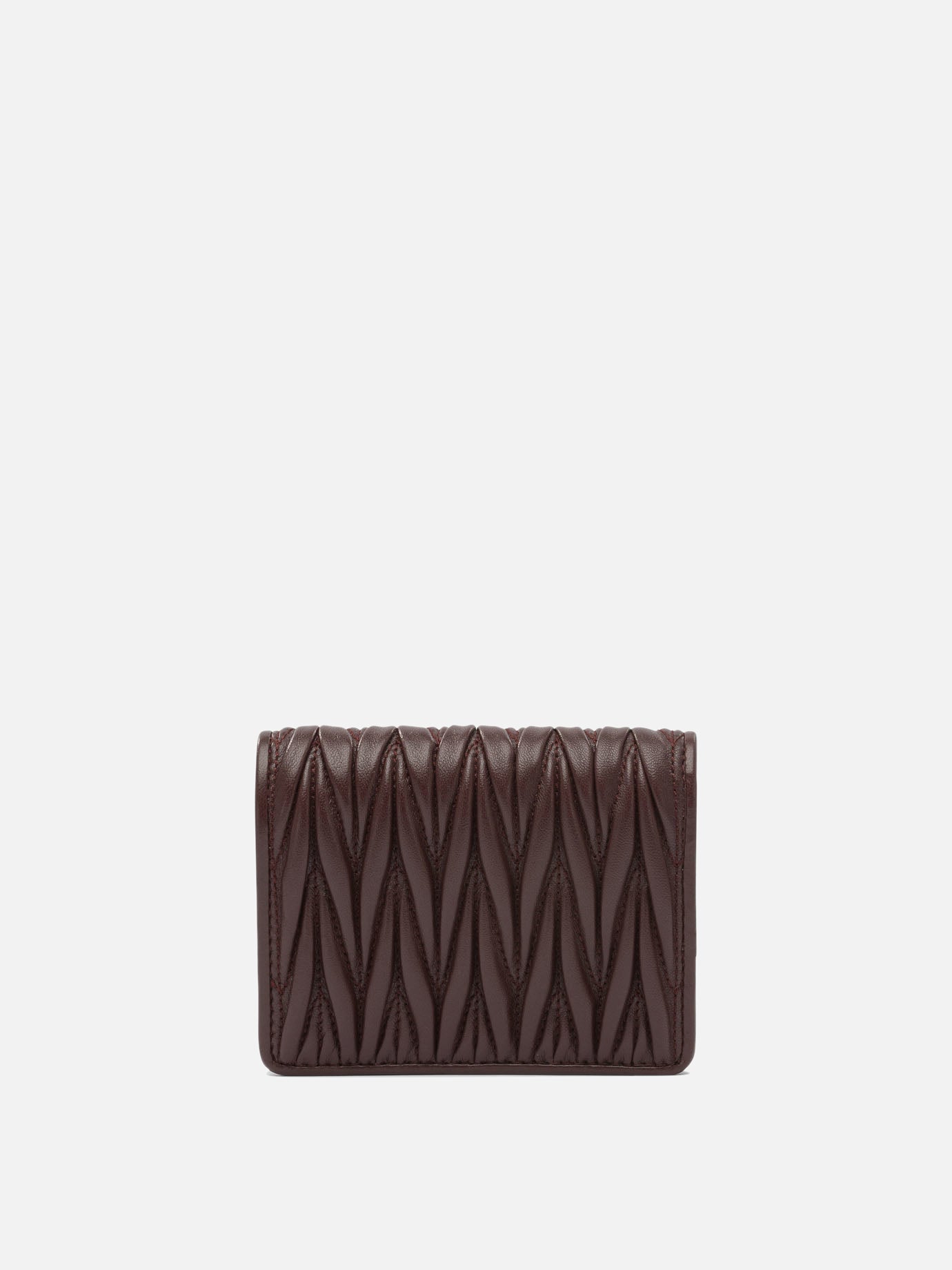 Wallets 100% lamb leather  Bordeaux - Miu Miu Women | PDP | VIETTI Online Store | Zoom-Modal_3
