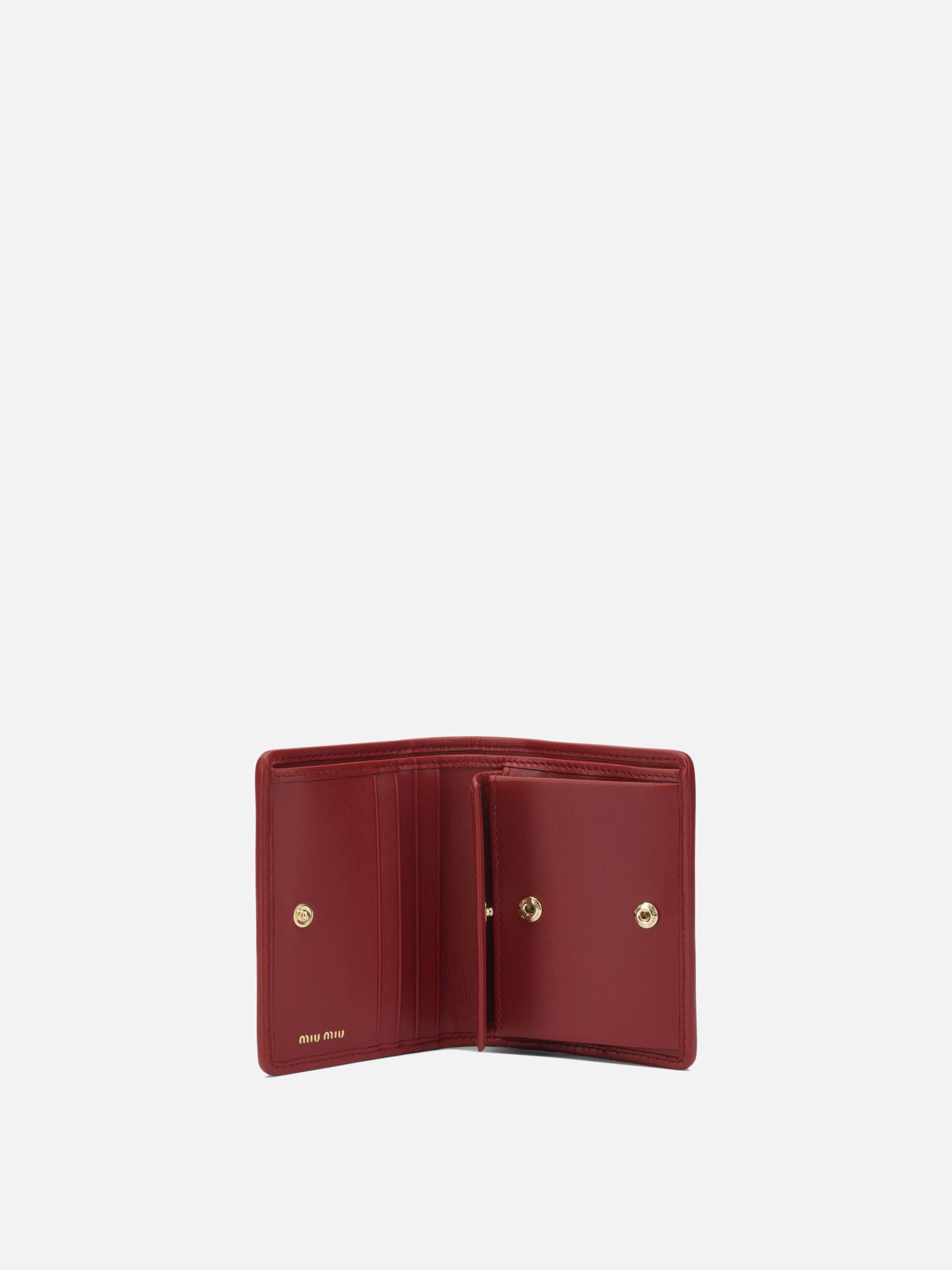 Wallets 100% lamb leather  Red - Miu Miu Women | PDP | VIETTI Online Store | Zoom-Modal_5
