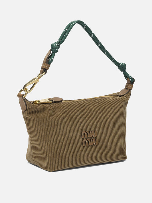 Small bags 100% cotton  Brown - Miu Miu Women | PDP | VIETTI Online Store | 2

