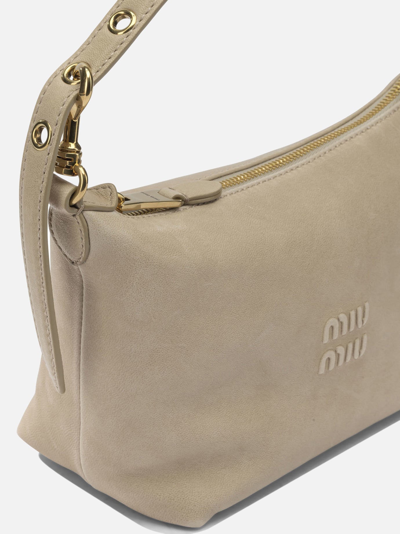 Small bags 100% lamb leather  Beige - Miu Miu Women | PDP | VIETTI Online Store | thumbnail_4