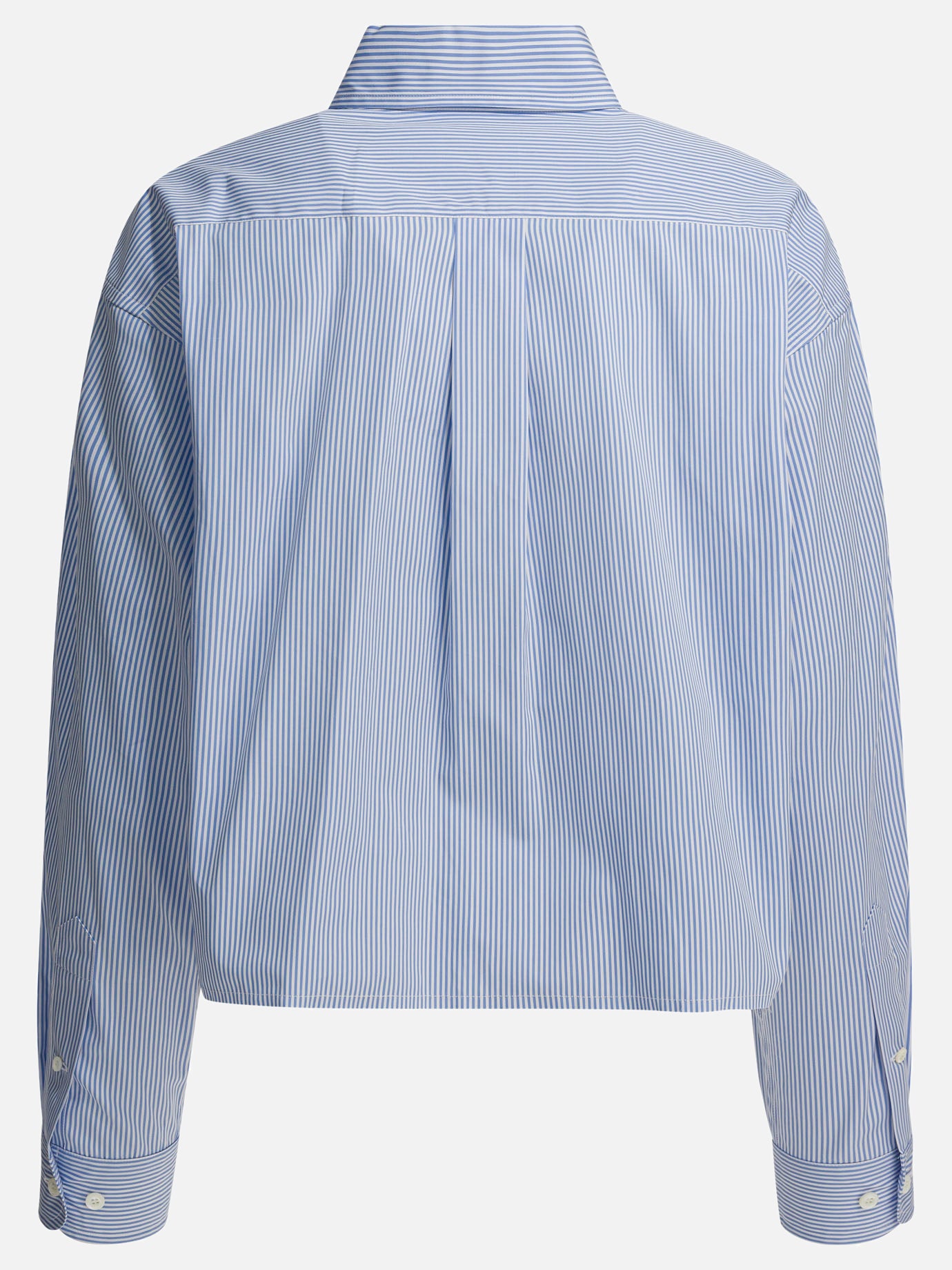 Casual shirts Logo  Light blue - Miu Miu Women | PDP | VIETTI Online Store | Zoom-Modal_2
