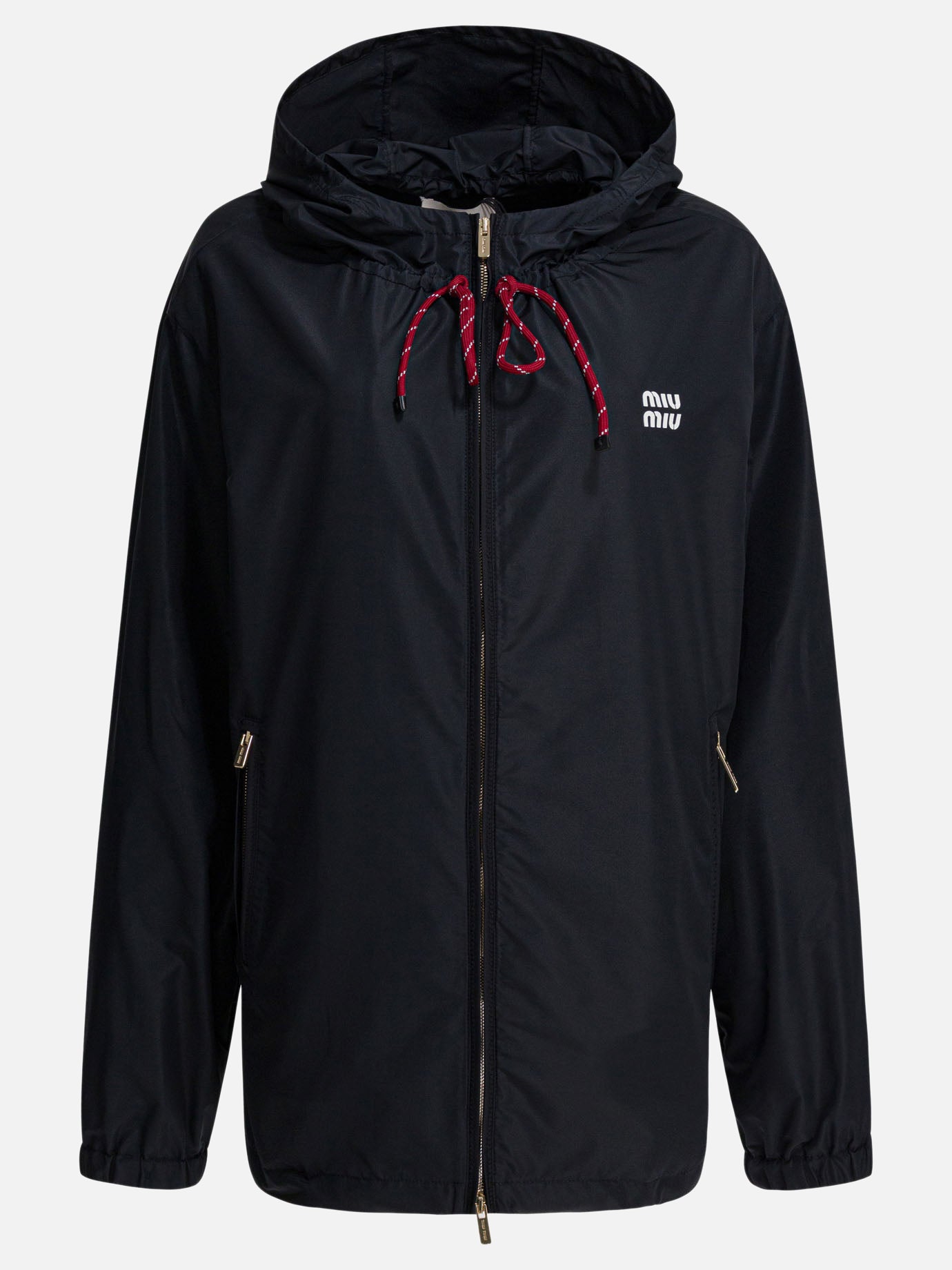 Windbreakers Logo  Blue - Miu Miu Women | PDP | VIETTI Online Store | Zoom-Modal
