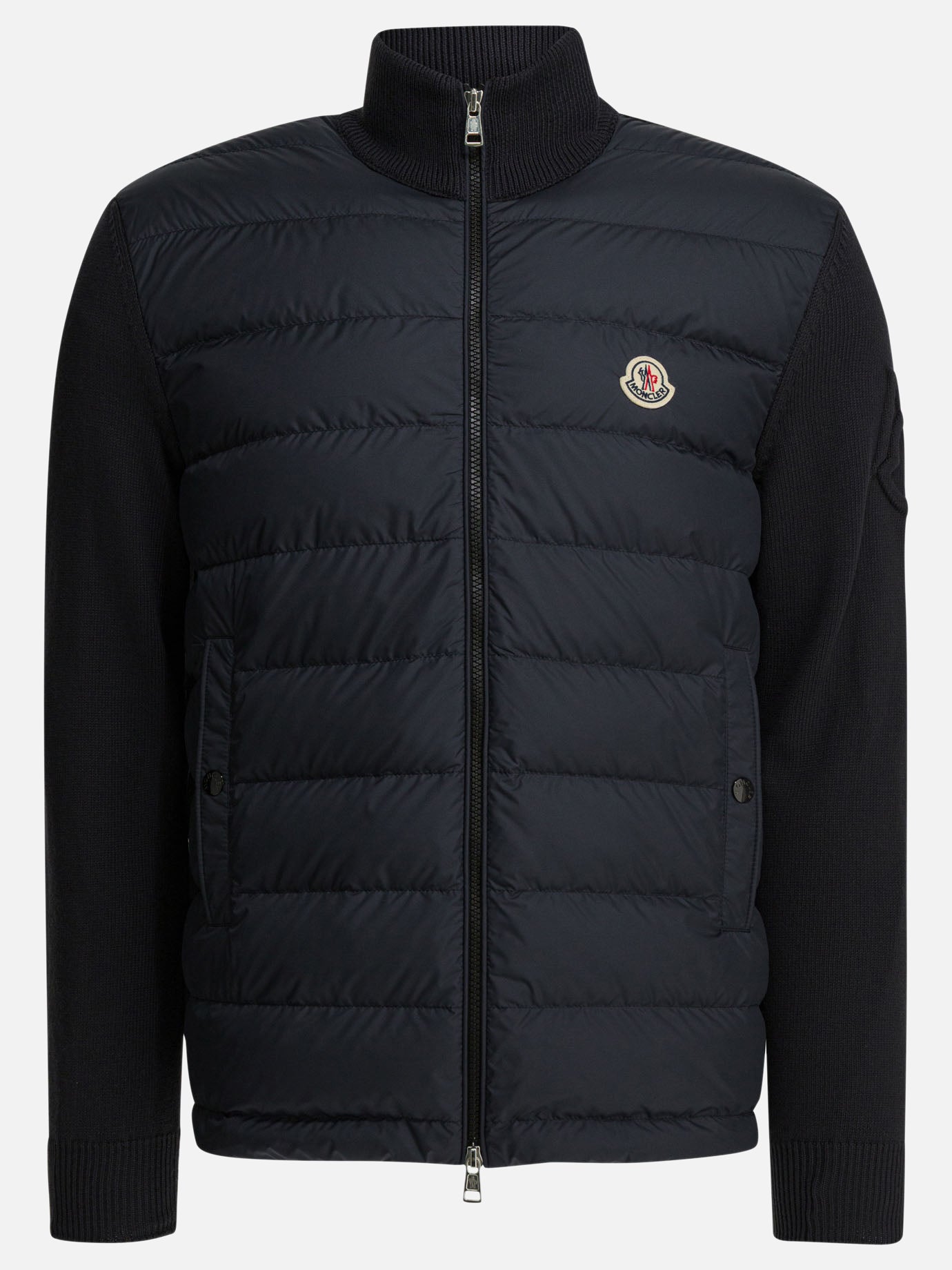 Down jackets Logo  Blue - Moncler Men | PDP | VIETTI Online Store | thumbnail