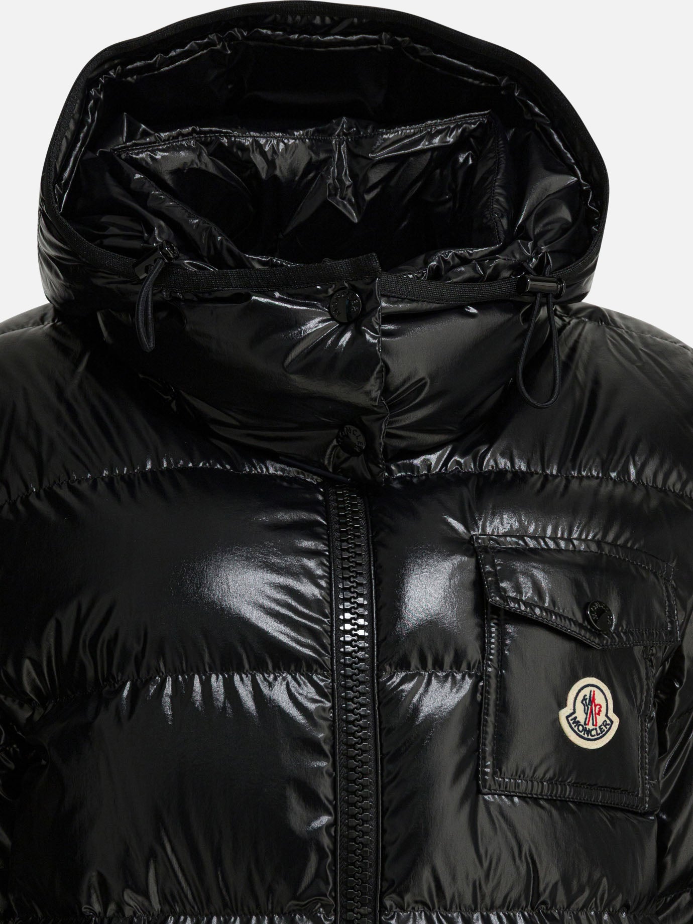 Down jackets Logo  Black - Moncler Women | PDP | VIETTI Online Store | Zoom-Modal_3
