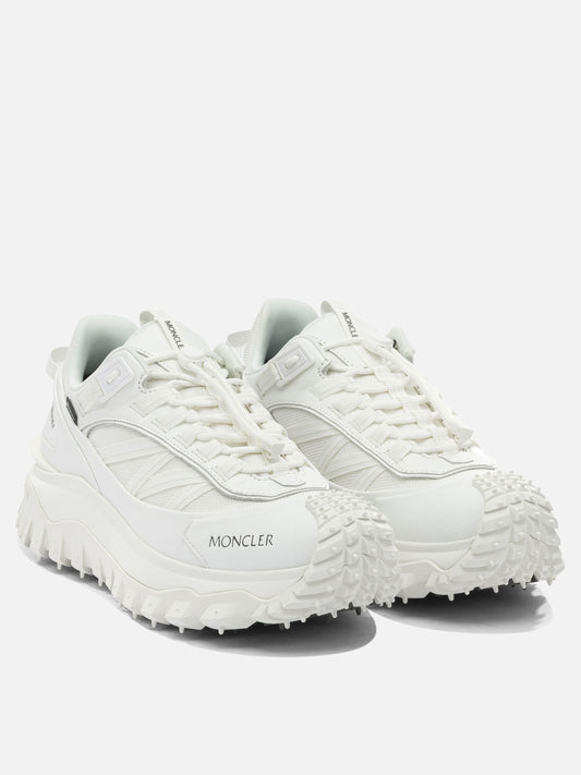 Low top sneakers 100% polyamide - 100% rubber  White - Moncler Men | PDP | VIETTI Online Store | 2
