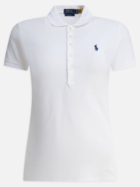 Polo shirts with buttons Logo  White - Polo Ralph Lauren Women | PDP | VIETTI Online Store 
