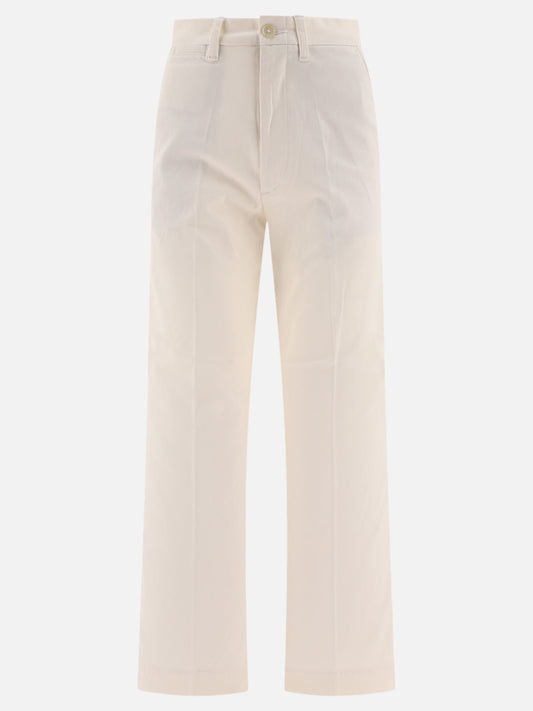 Leisure trousers Solid colour  White - Polo Ralph Lauren Women | PLP | VIETTI Online Store 
