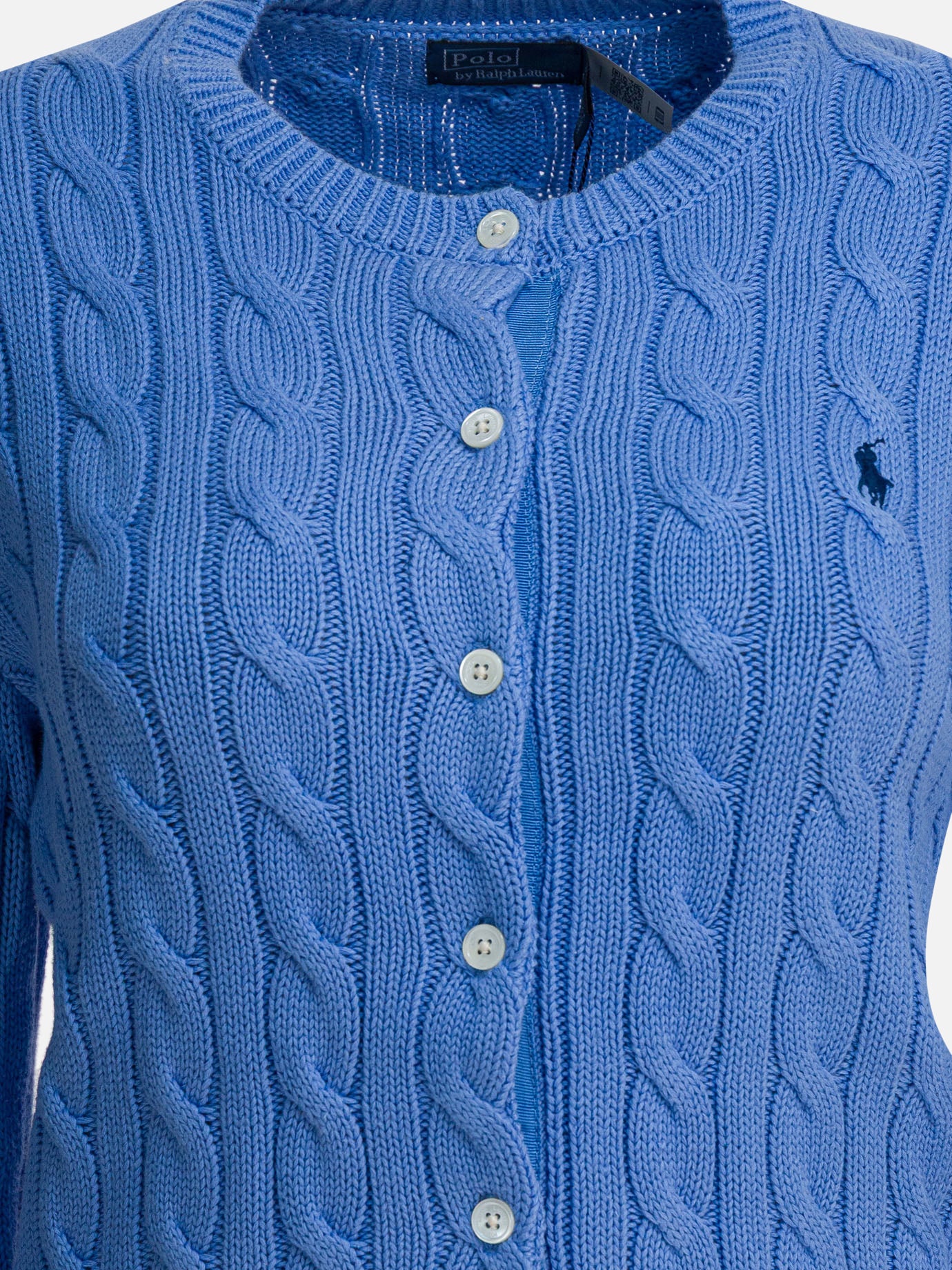 Cardigans Logo  Light blue - Polo Ralph Lauren Women | PDP | VIETTI Online Store | thumbnail_3
