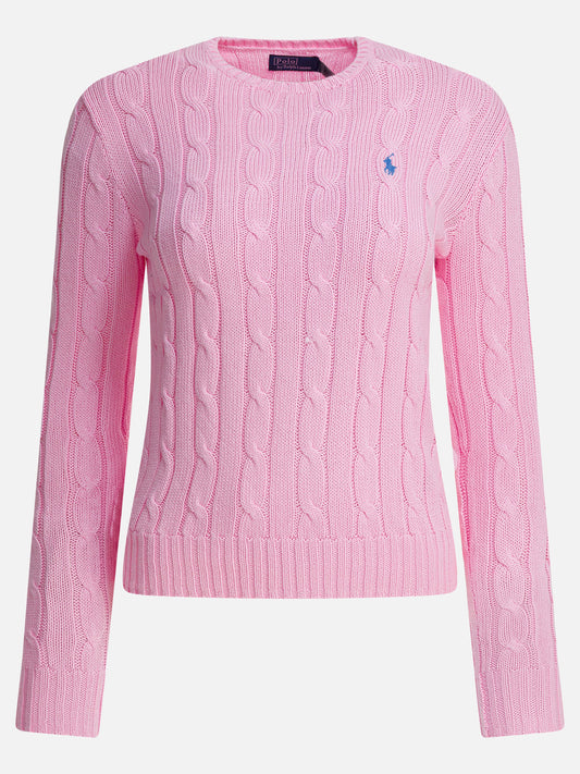 Crewneck sweaters Logo  Pink - Polo Ralph Lauren Women | PDP | VIETTI Online Store 
