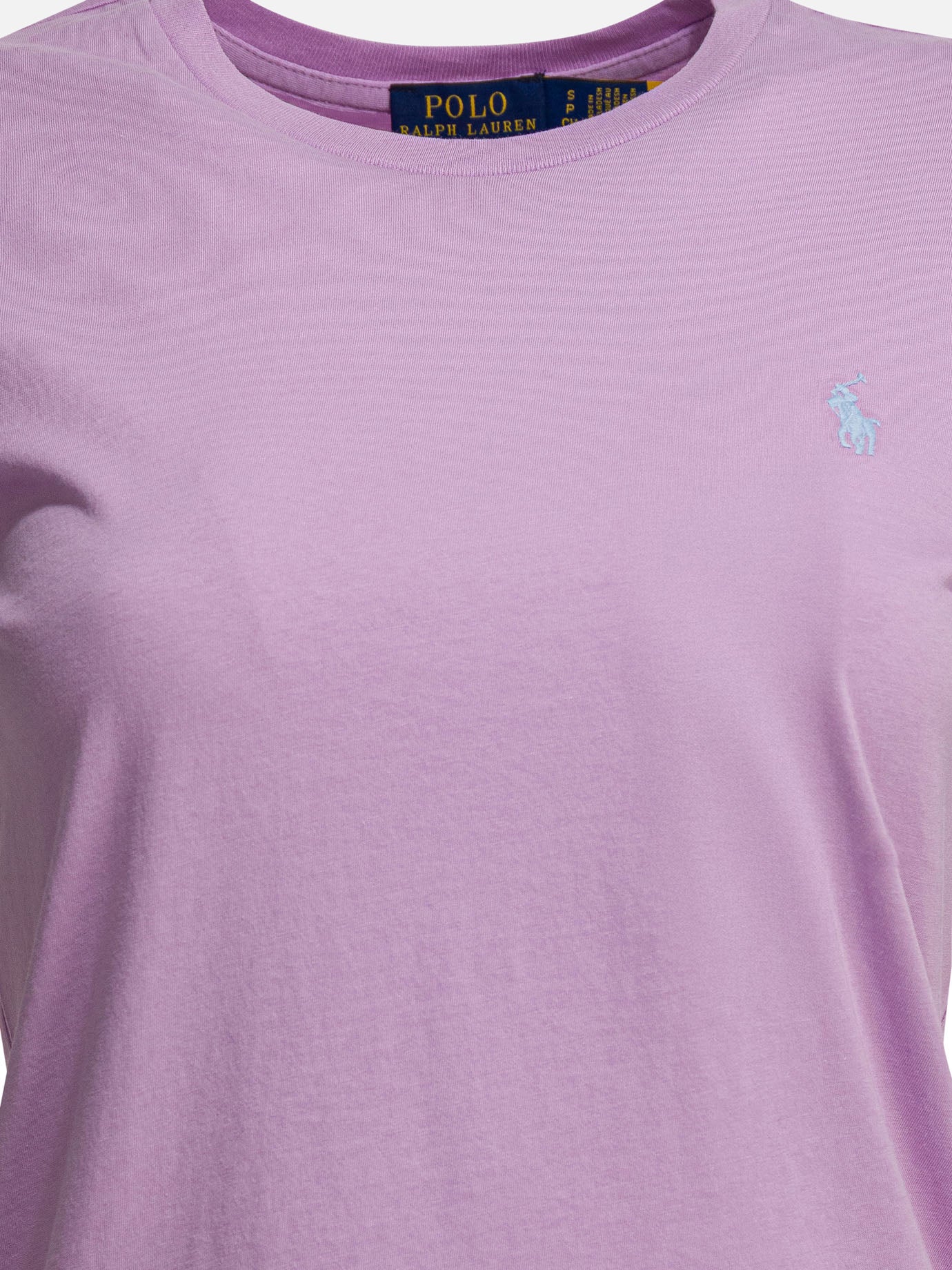 Crewneck t-shirts Logo  Purple - Polo Ralph Lauren Women | PDP | VIETTI Online Store | Zoom-Modal_3

