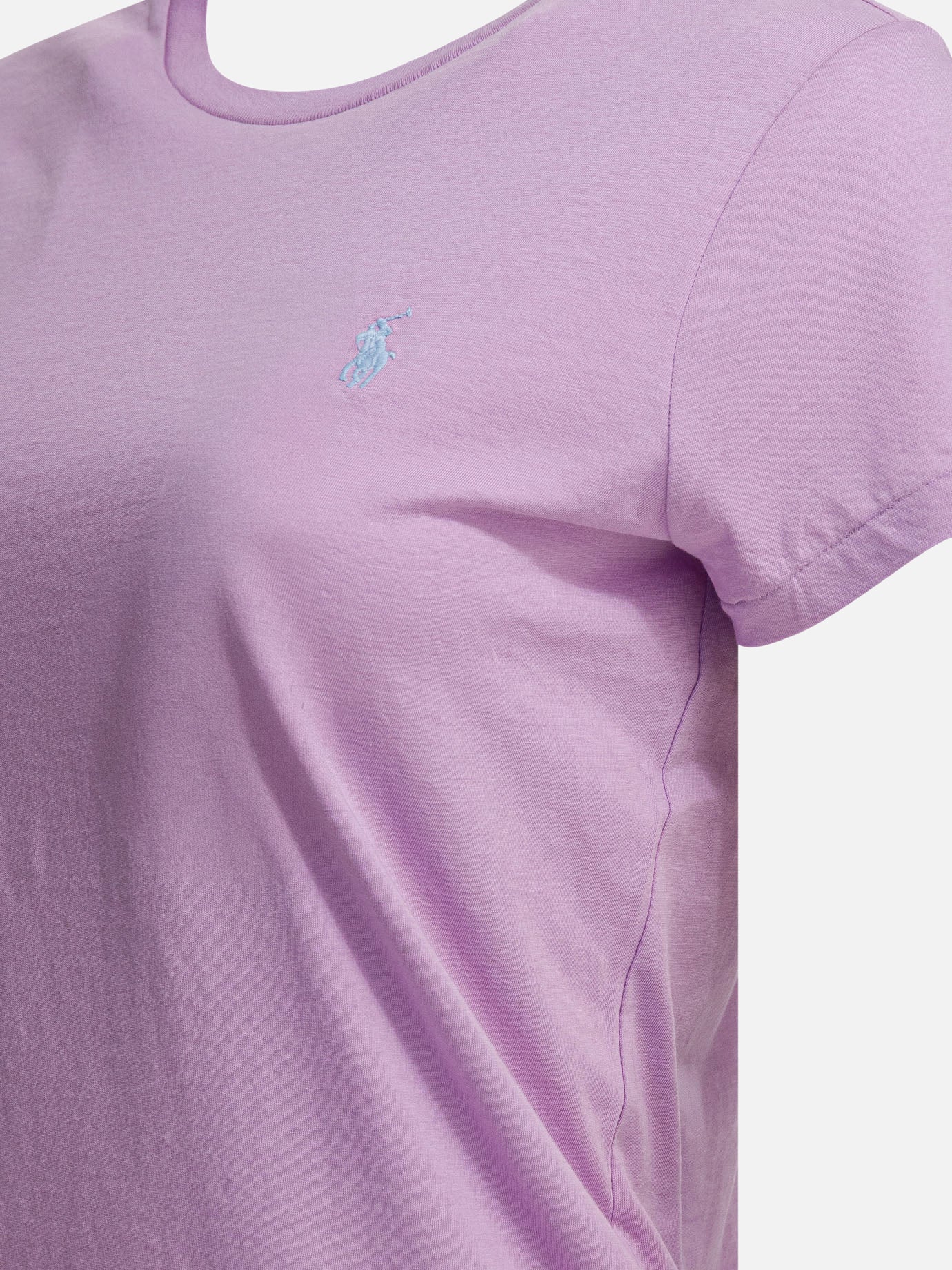 Crewneck t-shirts Logo  Purple - Polo Ralph Lauren Women | PDP | VIETTI Online Store | thumbnail_4