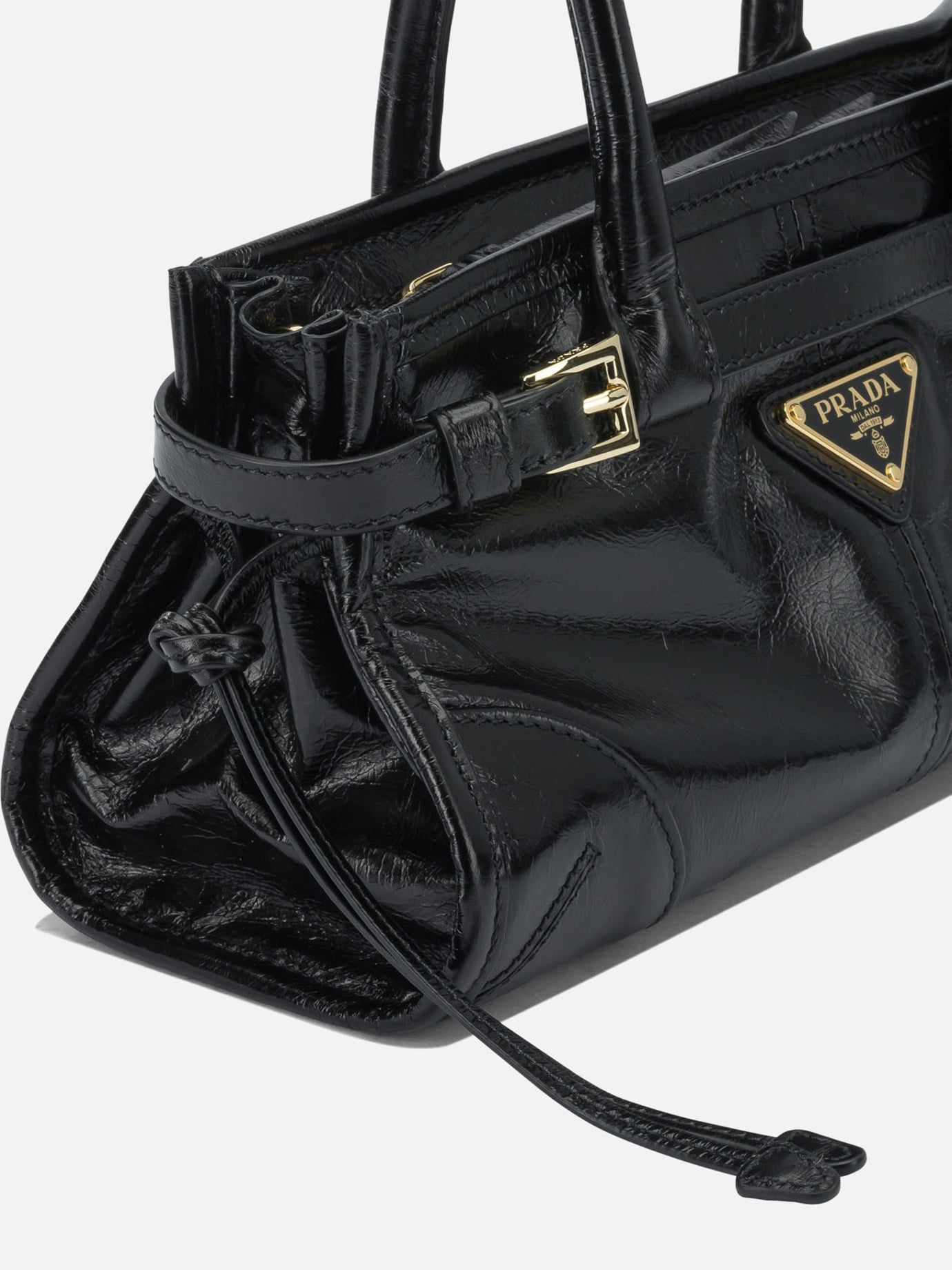 Small bags 100% calf leather  Black - Prada Women | PDP | VIETTI Online Store | thumbnail_4