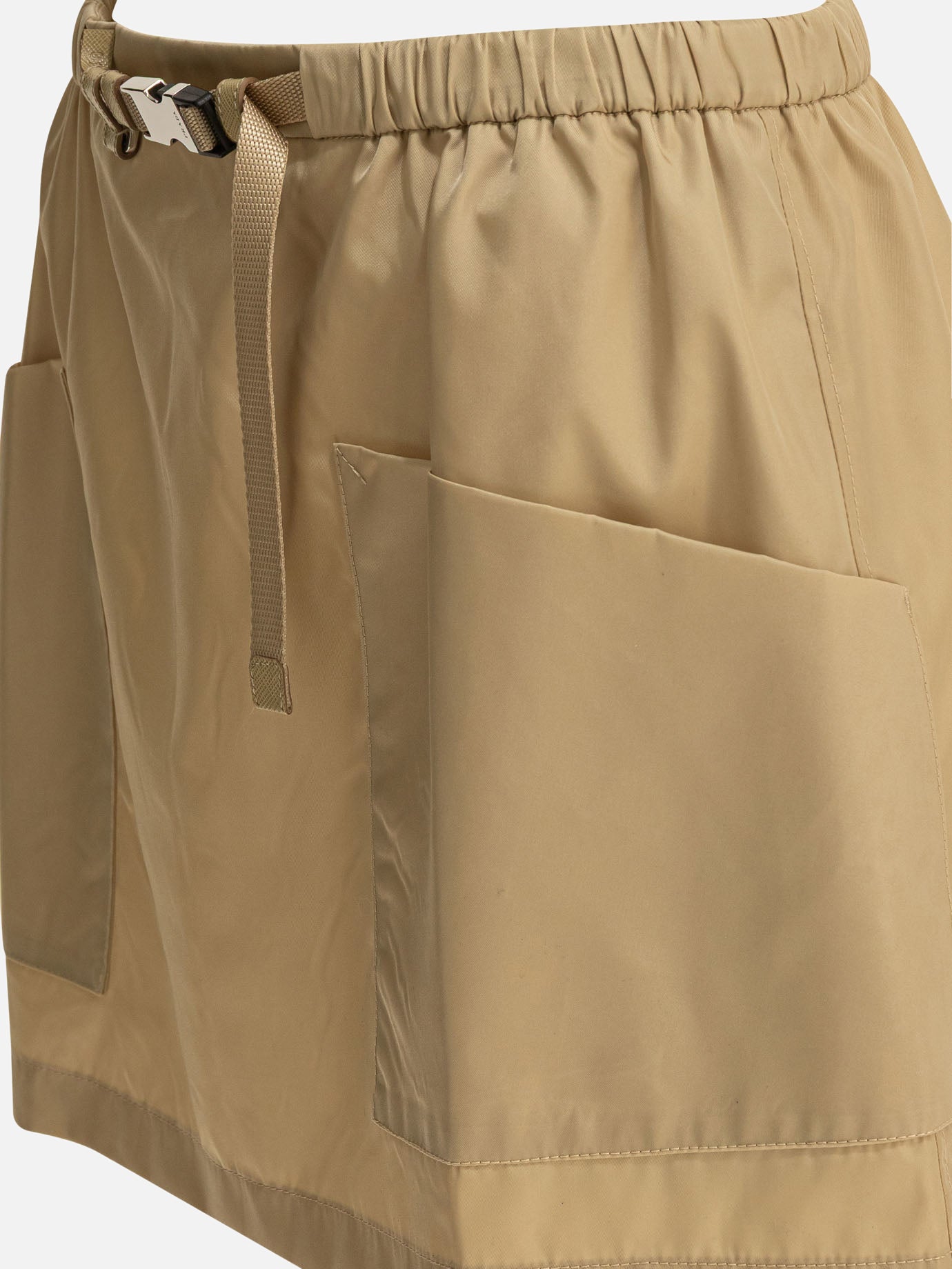 Miniskirts Solid colour  Beige - Prada Women | PDP | VIETTI Online Store | Zoom-Modal_4
