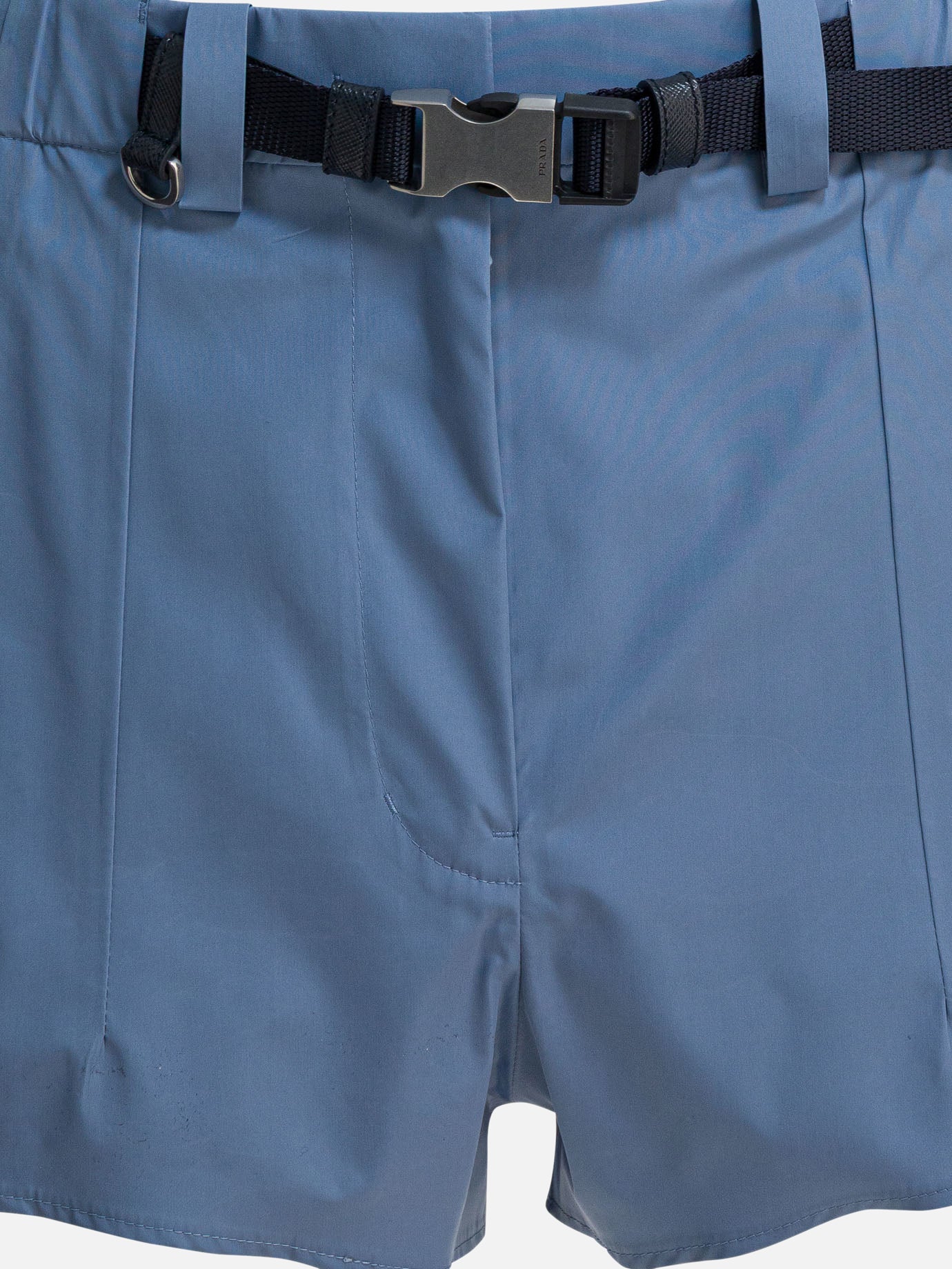 Technical shorts Solid colour  Light blue - Prada Women | PDP | VIETTI Online Store | Zoom-Modal_3

