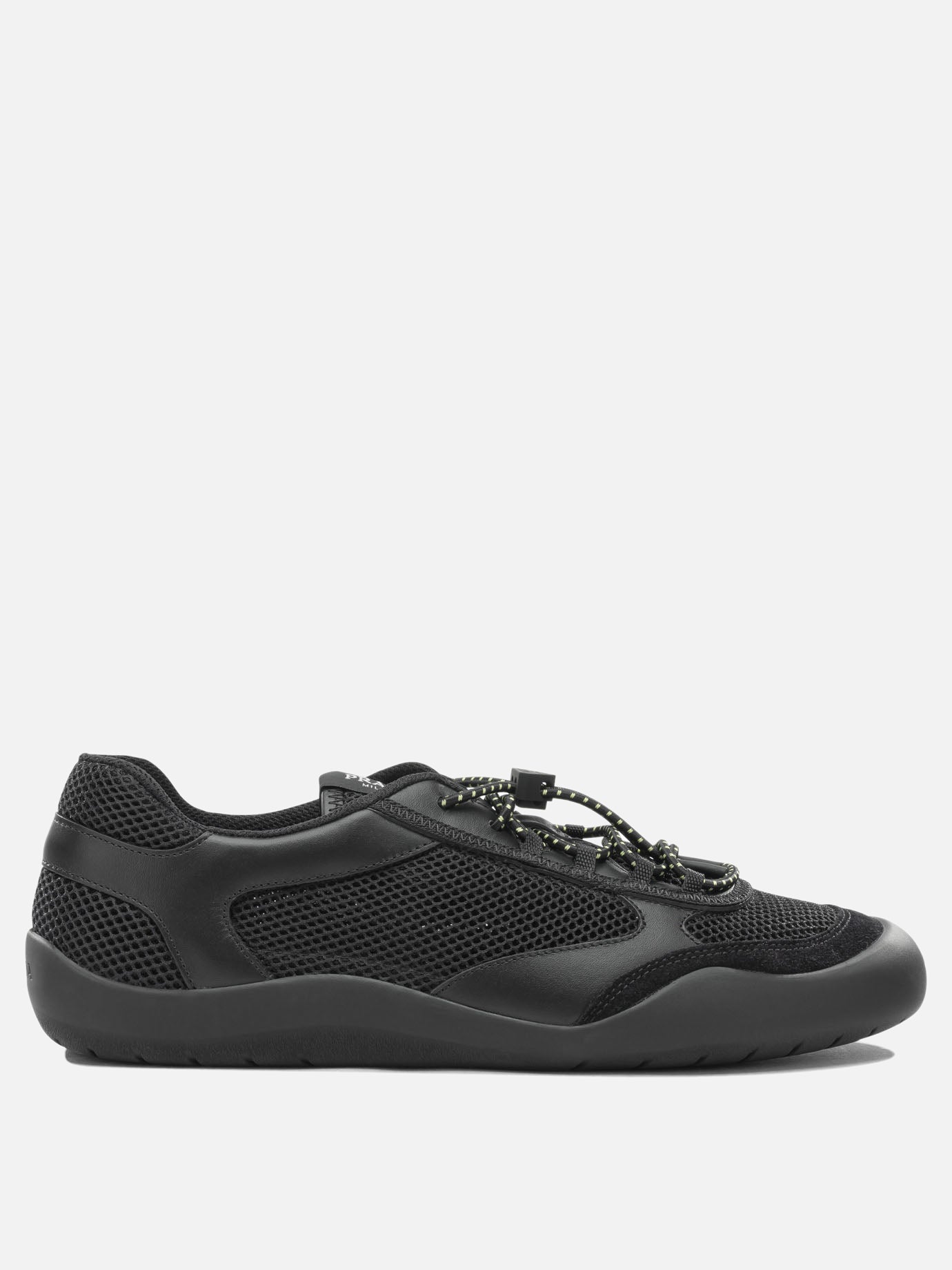 Low top sneakers 100% polyester - 100% rubber  Black - Prada Men | PDP | VIETTI Online Store | Zoom-Modal
