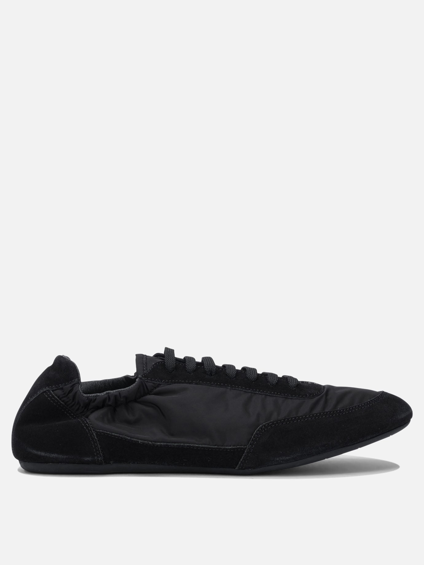 Low top sneakers 100% recycled poliamyde - 100% rubber  Black - Prada Men | PDP | VIETTI Online Store | thumbnail