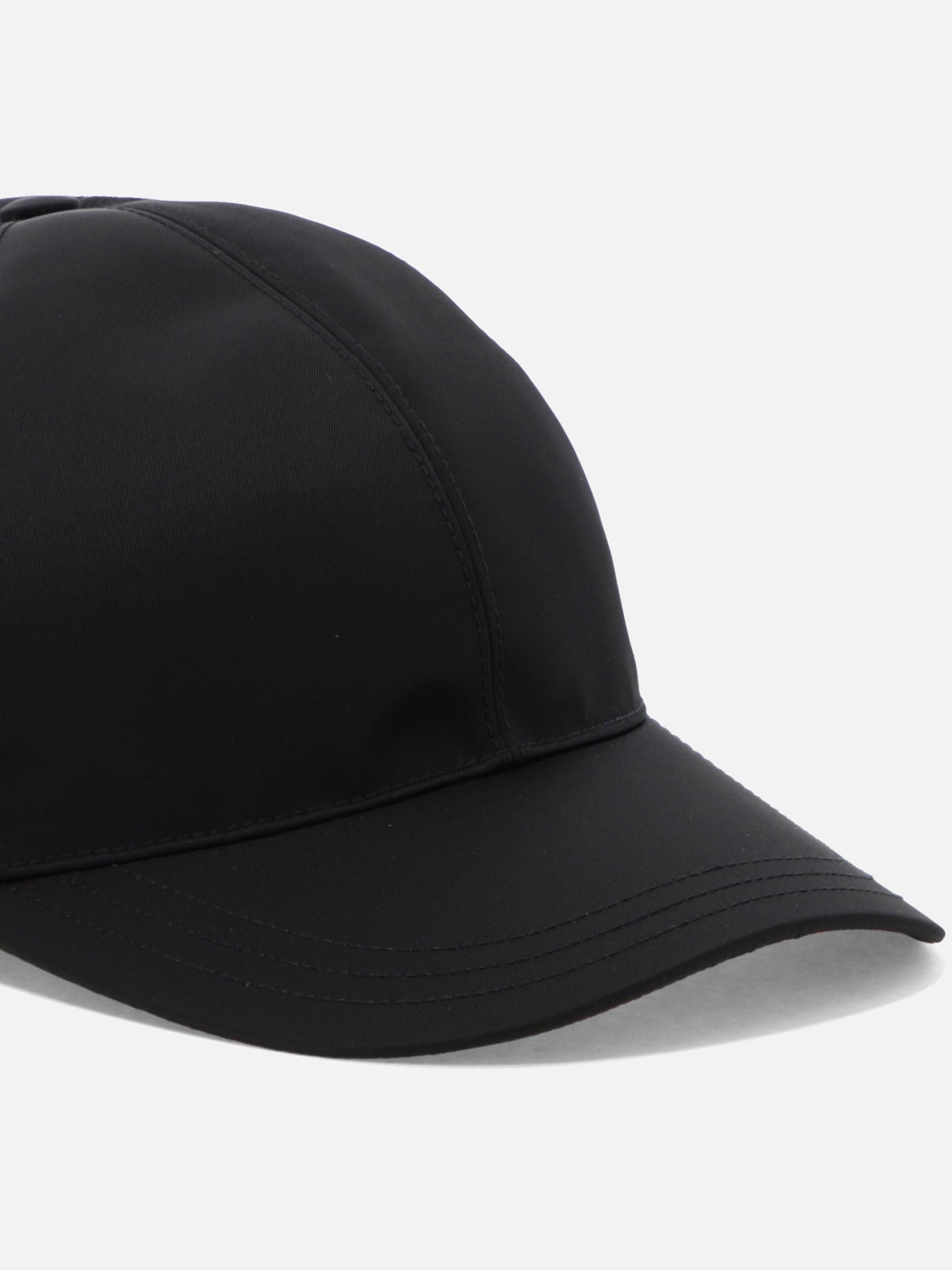 Baseball caps 100% recycled polyamide  Black - Prada Men | PDP | VIETTI Online Store | Zoom-Modal_4
