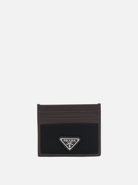 Card holders 100% recycled polyamide  Black - Prada Men | PLP | VIETTI Online Store 
