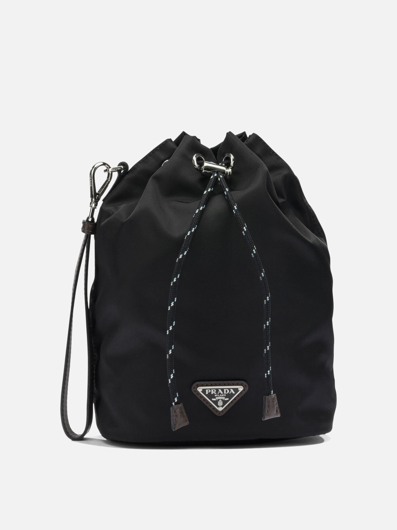 Clutches 100% recycled polyamide  Black - Prada Men | PDP | VIETTI Online Store | thumbnail