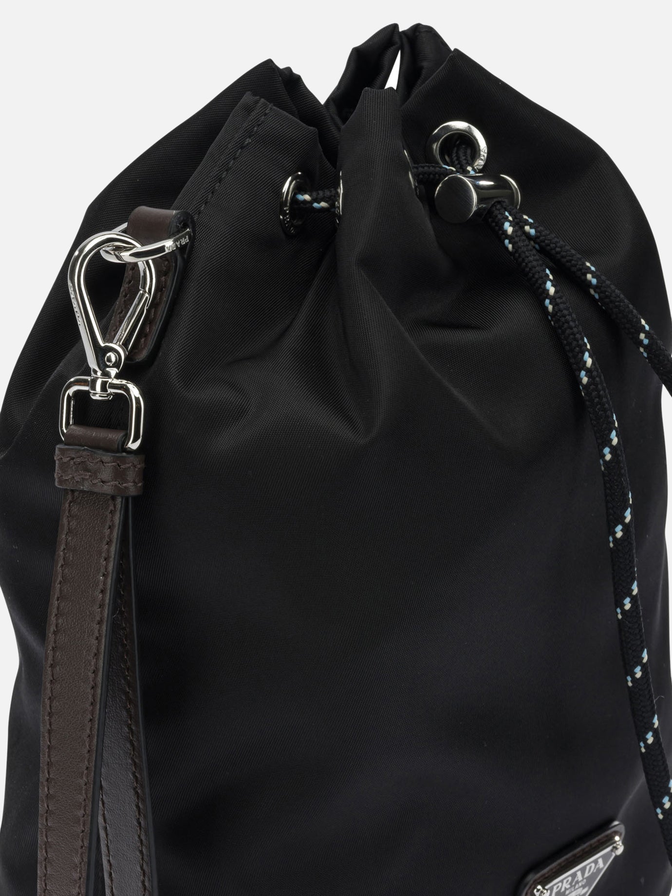 Clutches 100% recycled polyamide  Black - Prada Men | PDP | VIETTI Online Store | thumbnail_4