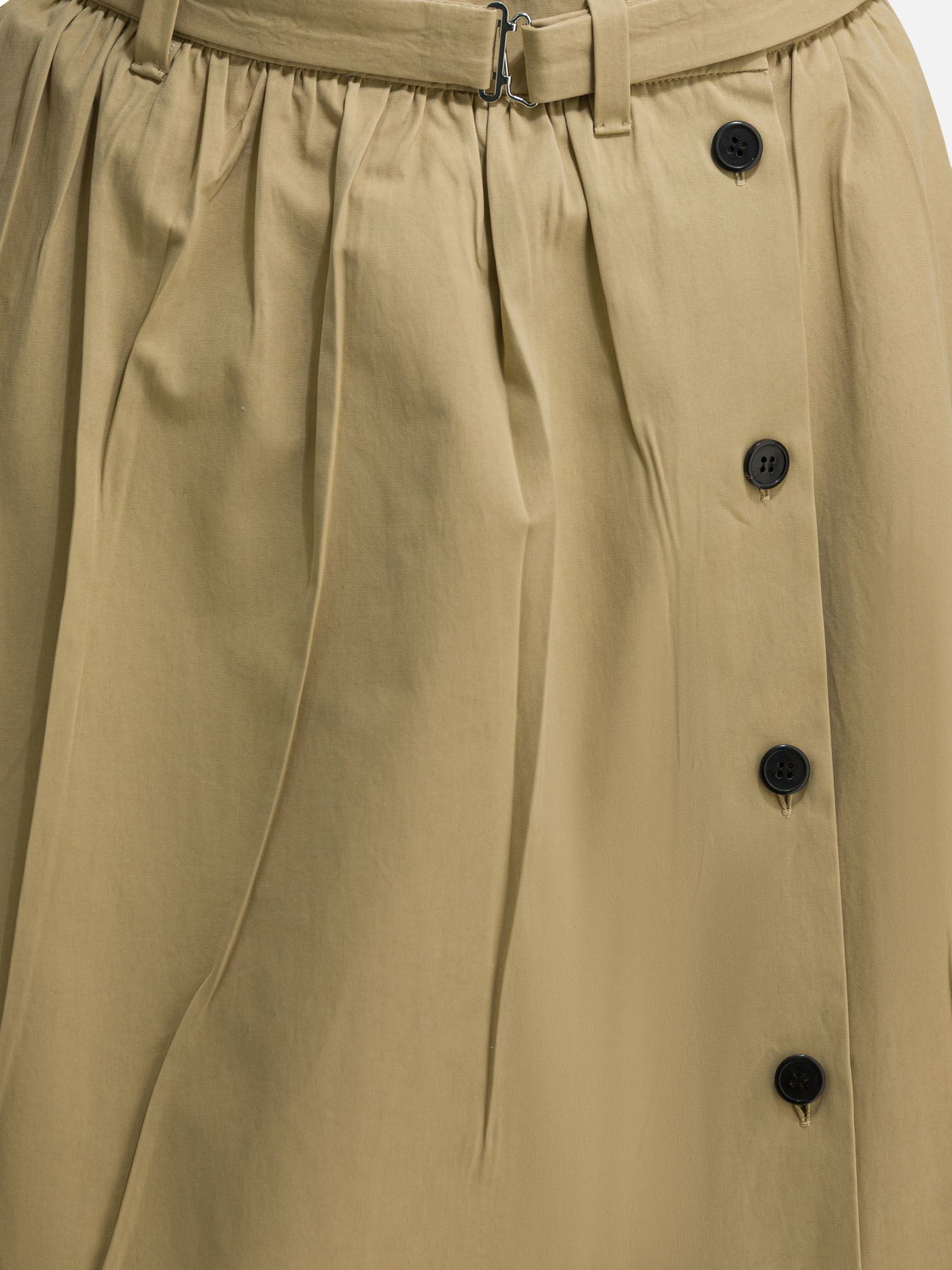 Midi skirts Solid colour  Beige - Prada Women | PDP | VIETTI Online Store | Zoom-Modal_4
