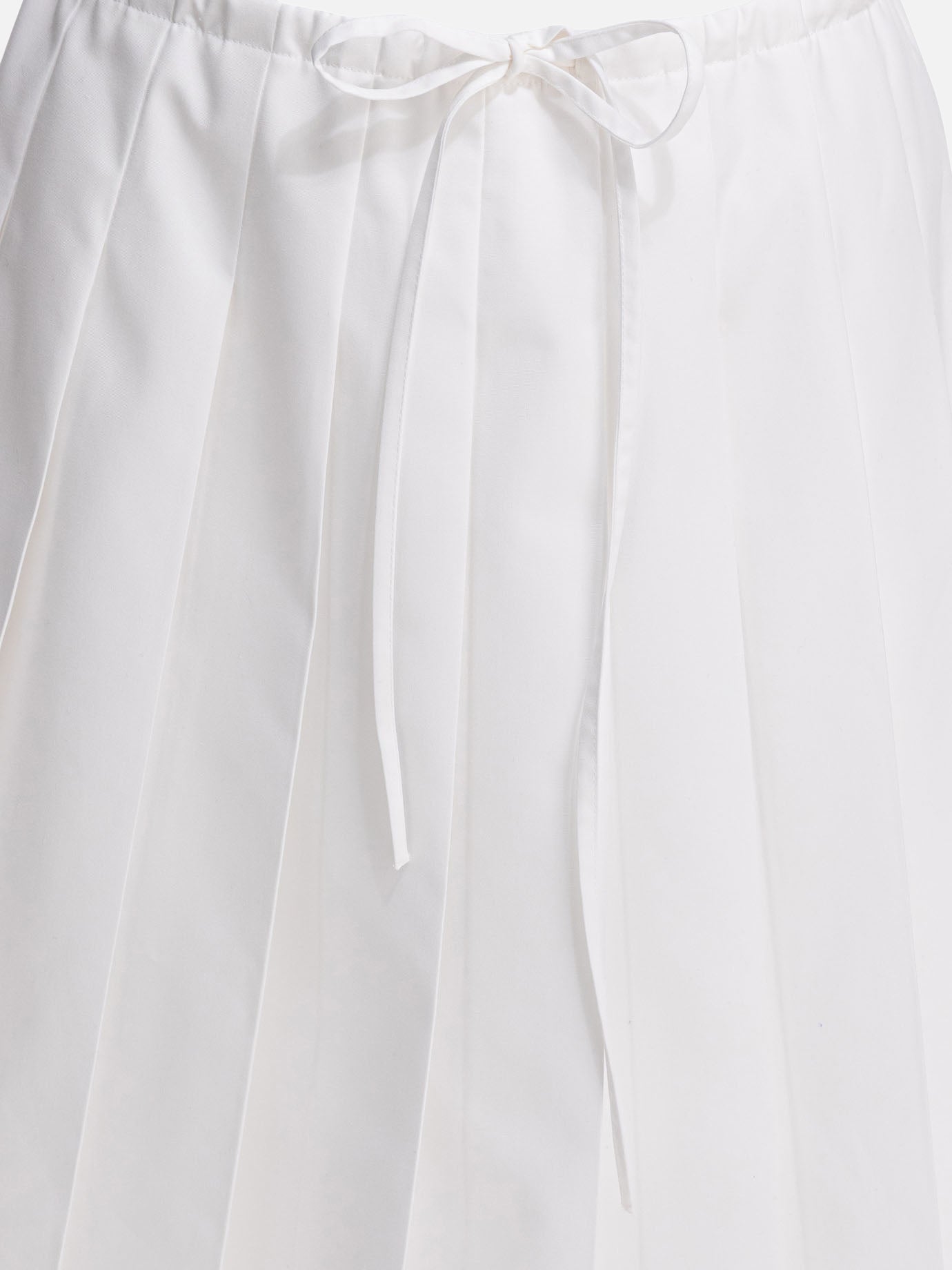 Midi skirts Logo  White - Prada Women | PDP | VIETTI Online Store | thumbnail_3