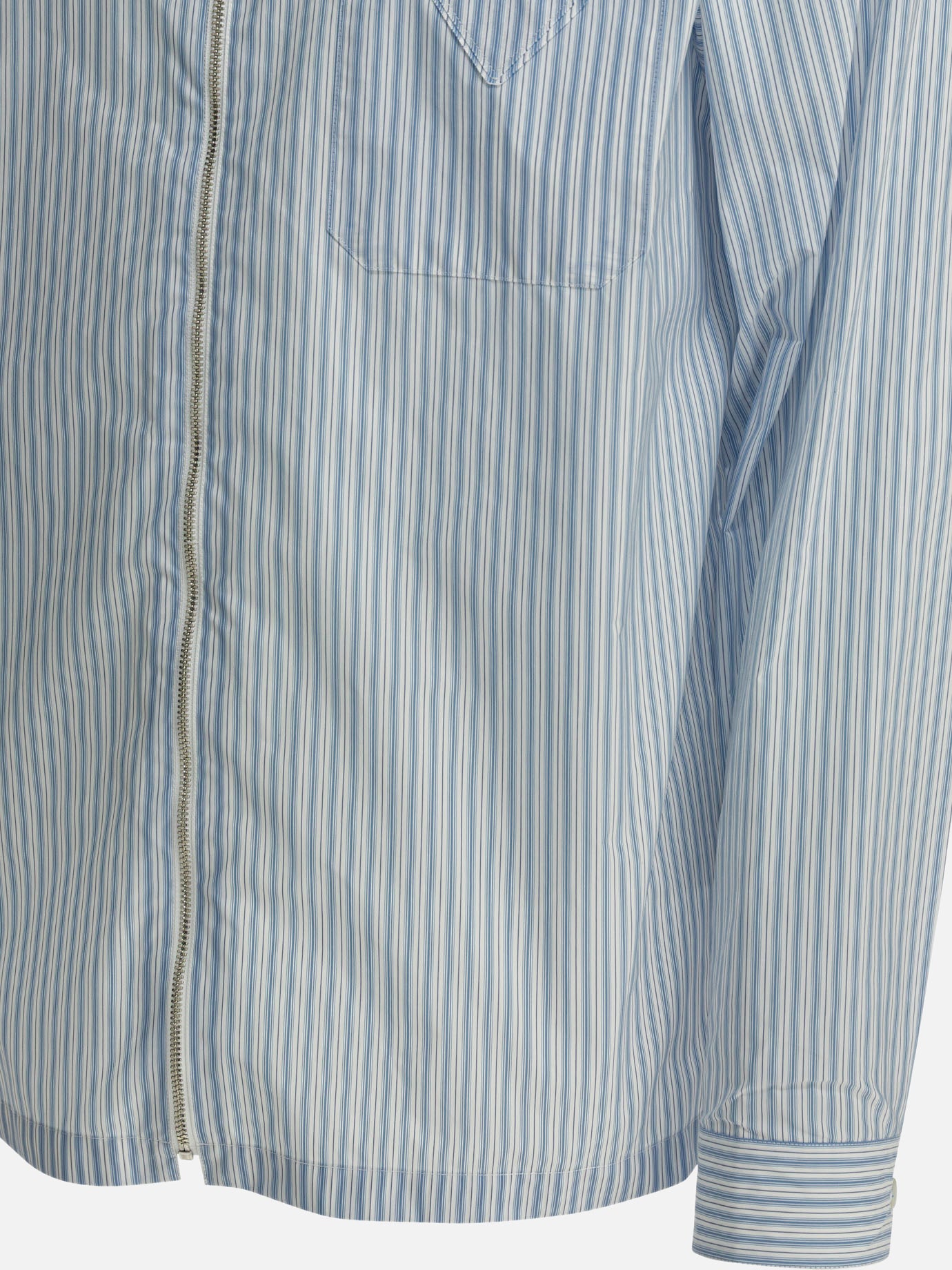 Casual shirts Striped  Light blue - Prada Men | PDP | VIETTI Online Store | thumbnail_4