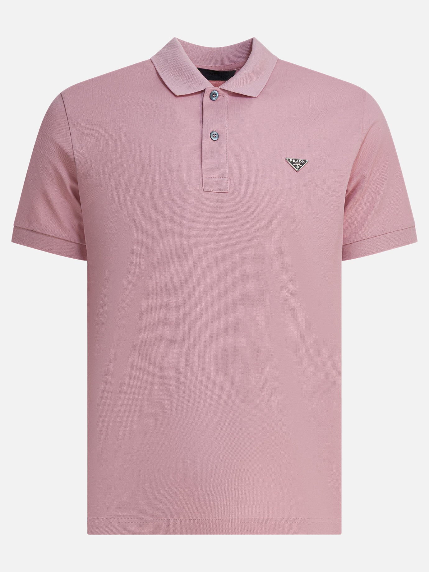Polo shirts with buttons Logo  Pink - Prada Men | PDP | VIETTI Online Store | Zoom-Modal
