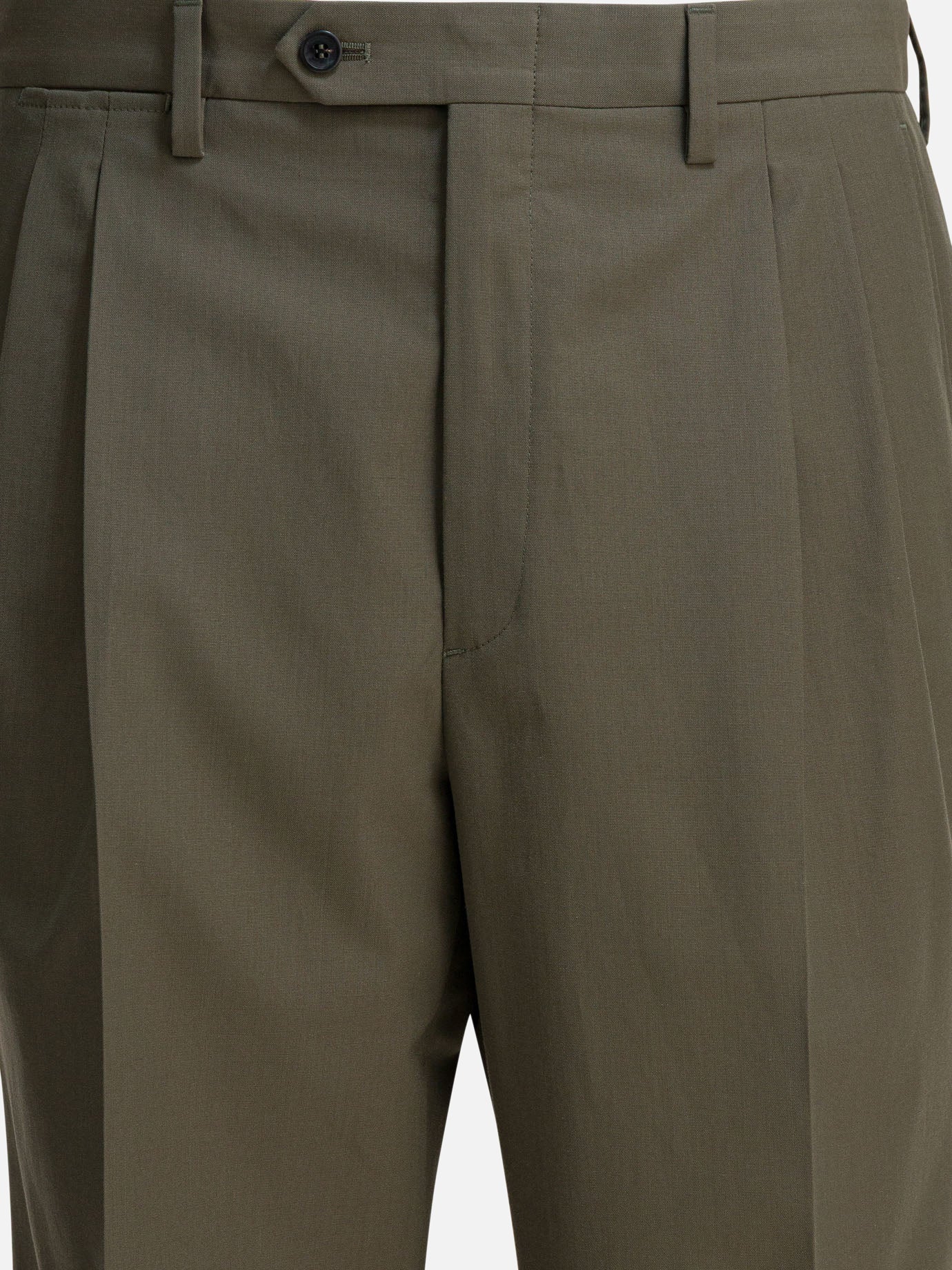 Tailored trousers Solid colour  Green - Prada Men | PDP | VIETTI Online Store | thumbnail_3