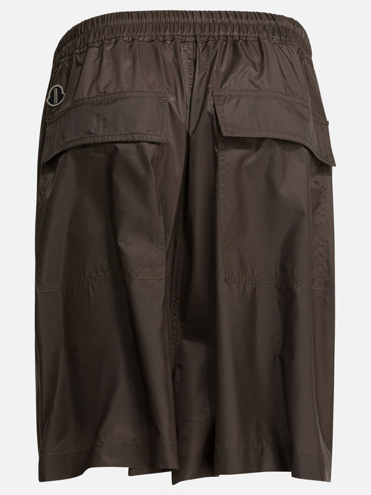 Drawstring shorts Solid colour  Brown - Rick Owens Women | PDP | VIETTI Online Store | 2

