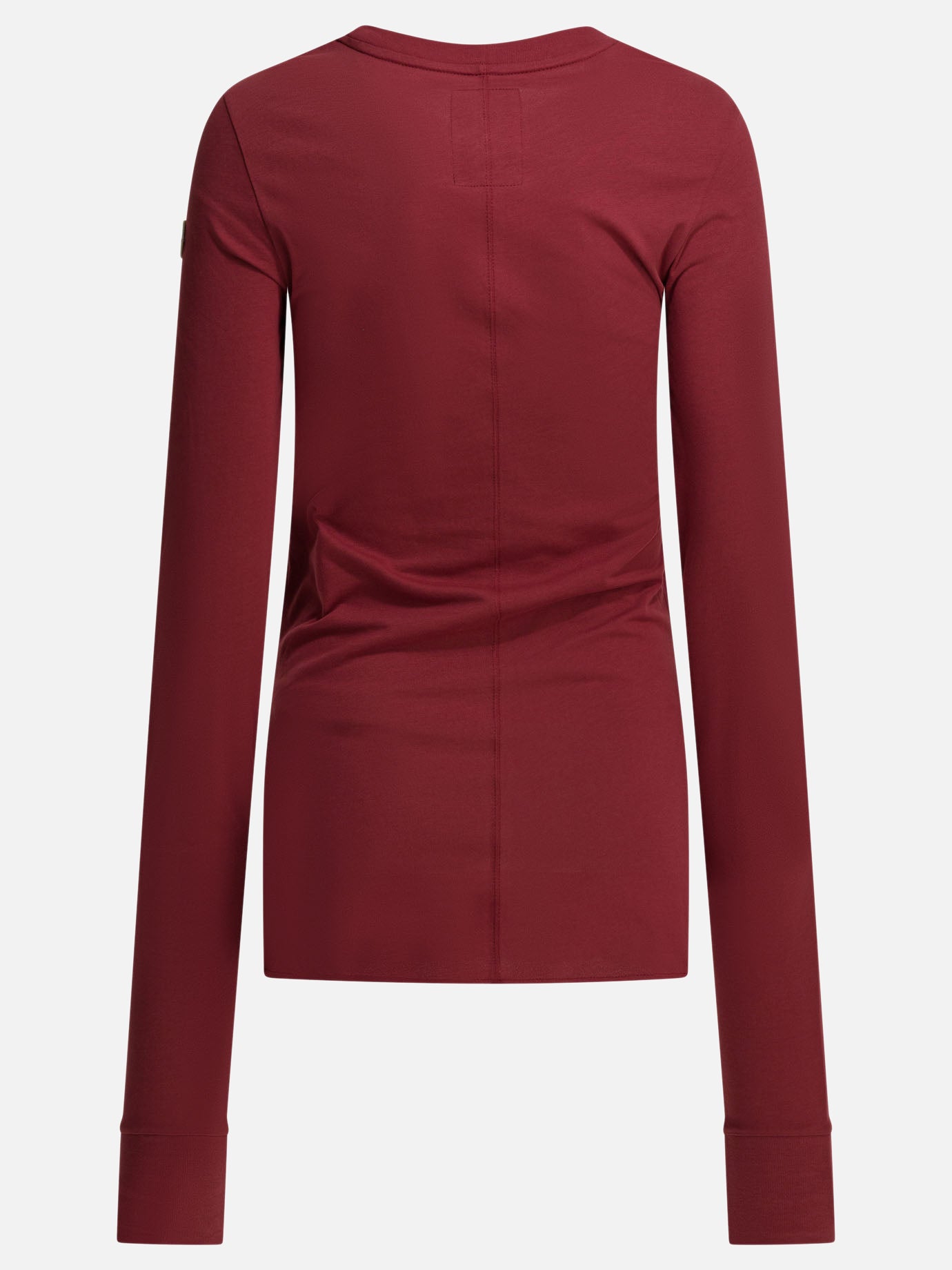 Crewneck t-shirts Solid colour  Red - Rick Owens Women | PDP | VIETTI Online Store | thumbnail_2