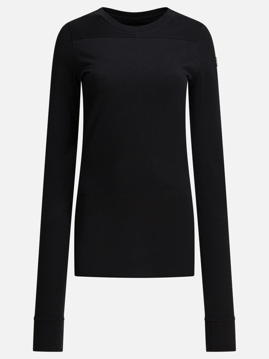 Crewneck t-shirts Solid colour  Black - Rick Owens Women | PLP | VIETTI Online Store 
