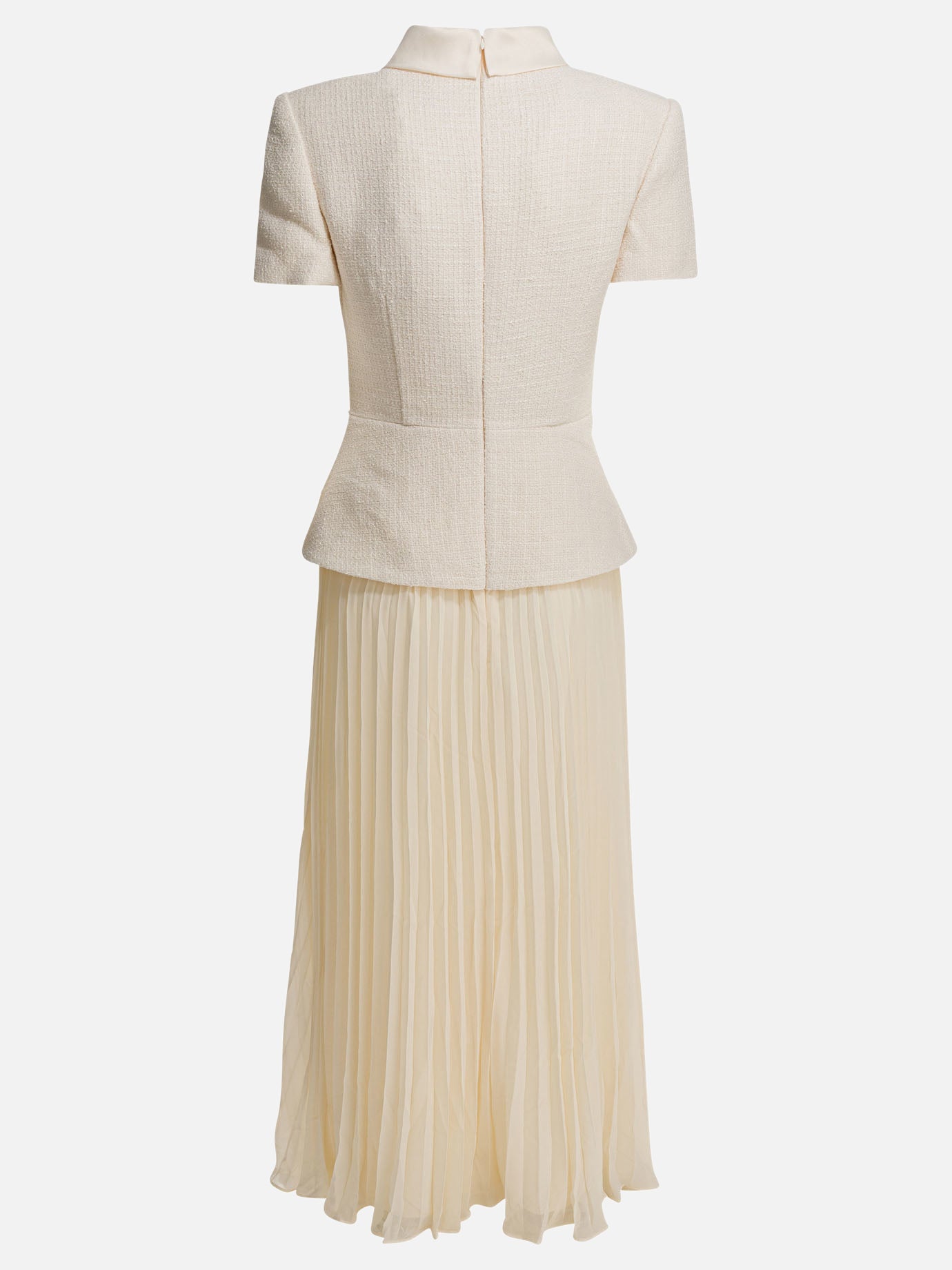 Midi dresses Solid colour  White - Self-portrait Women | PDP | VIETTI Online Store | thumbnail_2