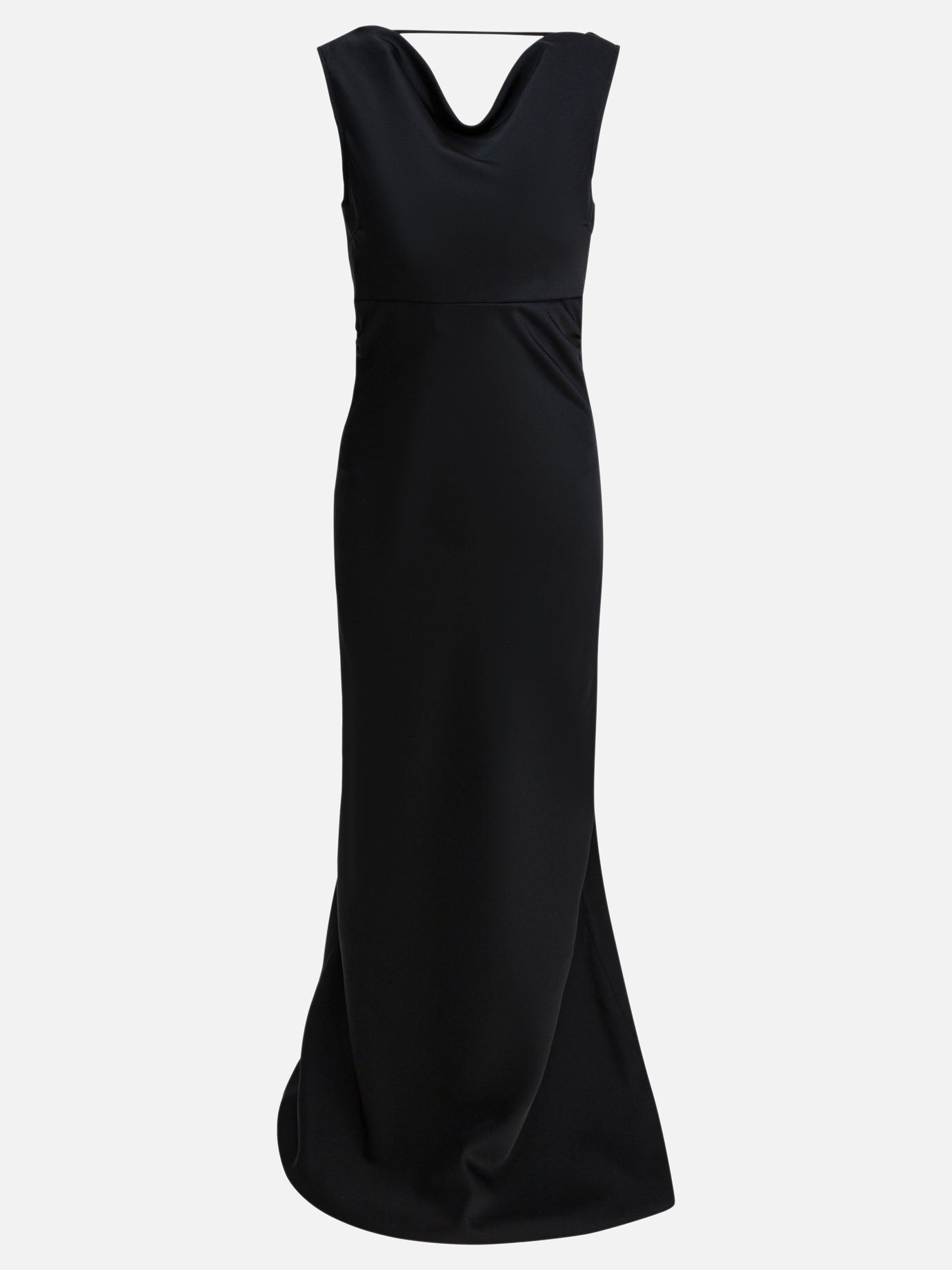 Long dresses Solid colour  Black - Semper Women | PDP | VIETTI Online Store | Zoom-Modal
