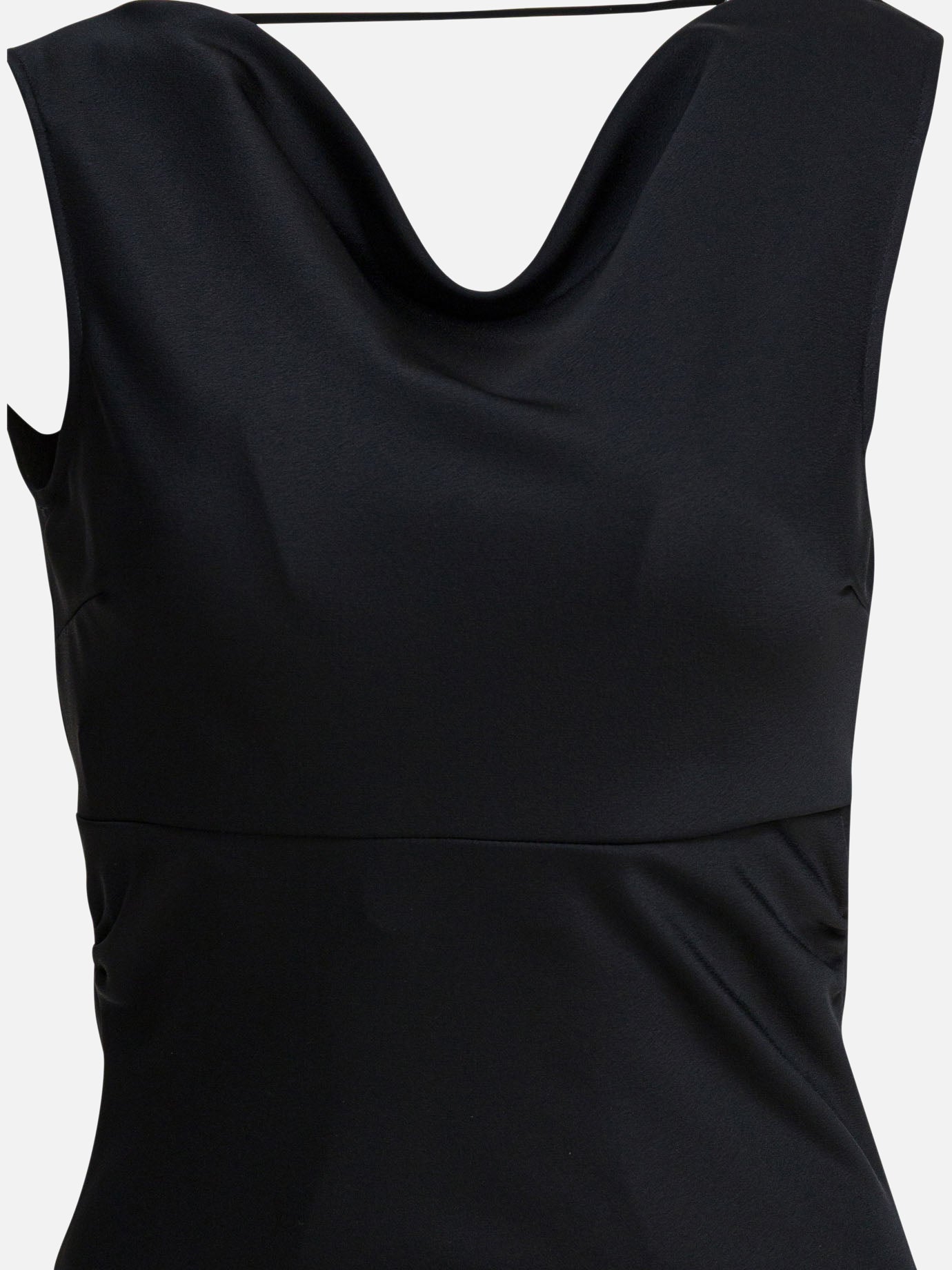 Long dresses Solid colour  Black - Semper Women | PDP | VIETTI Online Store | thumbnail_3