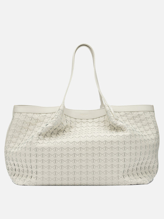 Large bags 100% nappa leather  White - Serapian Women | PDP | VIETTI Online Store 
