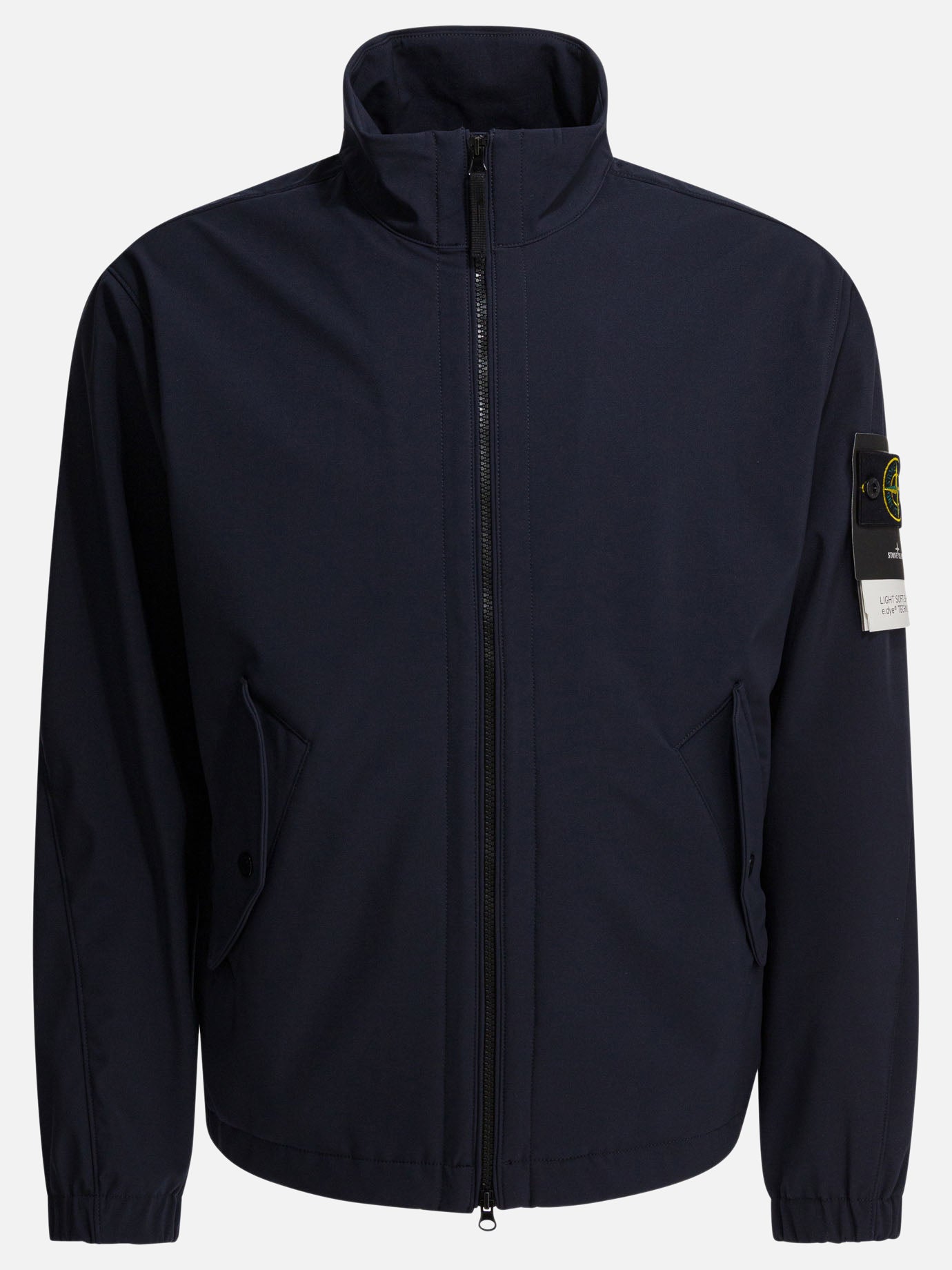 Raincoats & Trench coats Logo  Blue - Stone Island Men | PDP | VIETTI Online Store | Zoom-Modal
