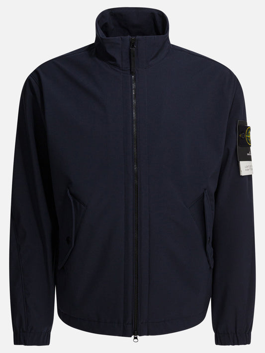 Raincoats & Trench coats Logo  Blue - Stone Island Men | PLP | VIETTI Online Store 

