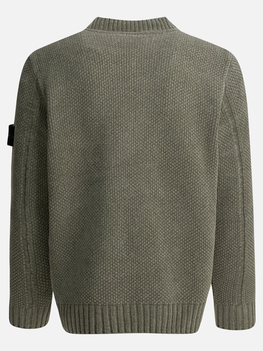 Crewneck sweaters Solid colour  Green - Stone Island Men | PLP | VIETTI Online Store | 2
