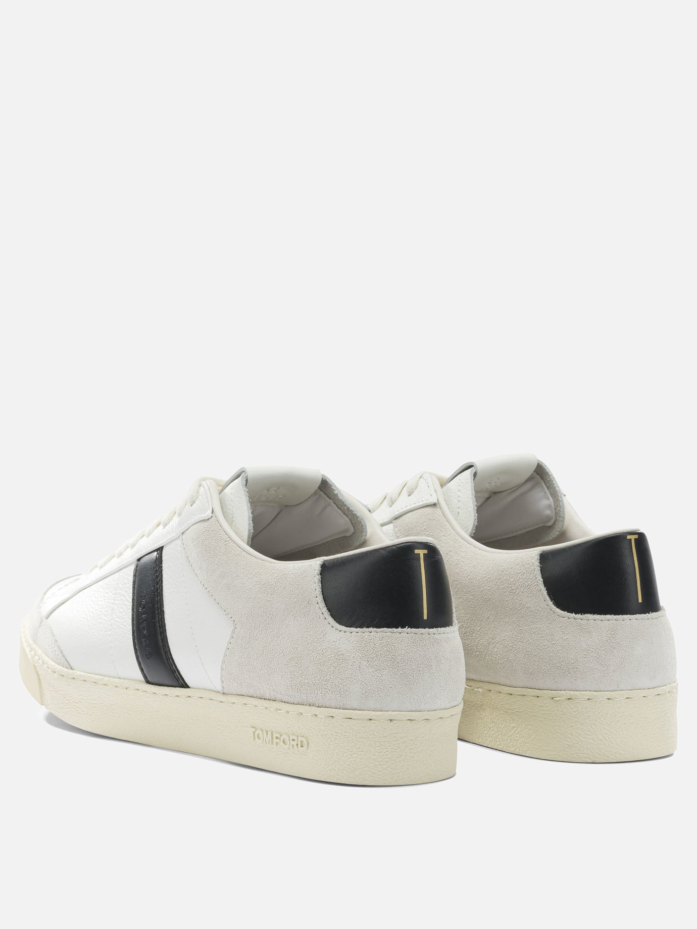 Low top sneakers 100% leather - 100% rubber  White - Tom Ford Men | PDP | VIETTI Online Store | Zoom-Modal_4
