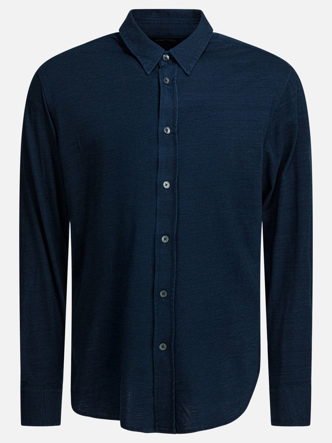 Casual shirts Solid colour  Blue - Tom Ford Men | PDP | VIETTI Online Store | thumbnail
