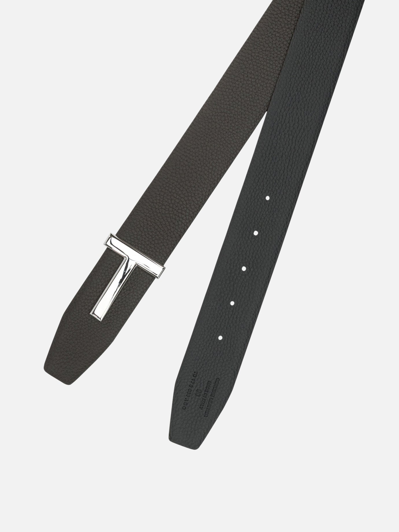 Leather belts 100% calf leather - 100% calf leather  Brown - Tom Ford Men | PDP | VIETTI Online Store | Zoom-Modal_3
